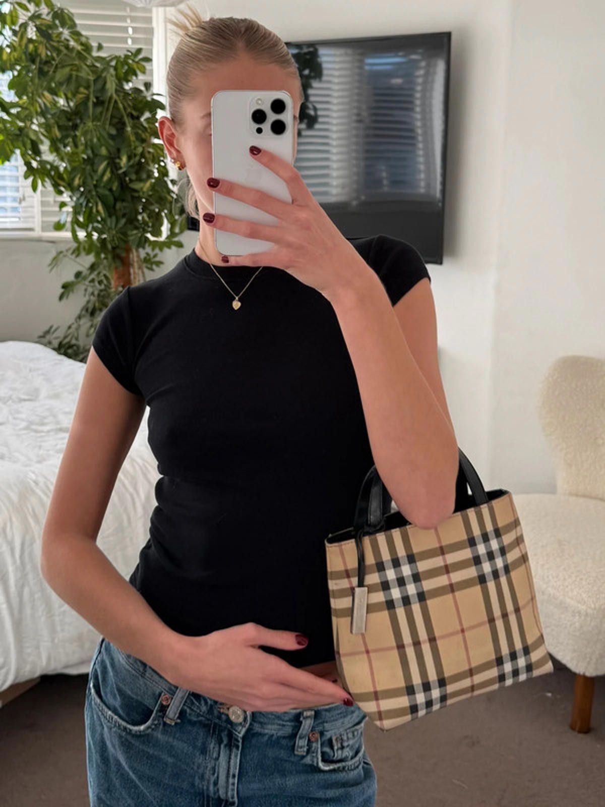 Burberry Burberry Nova Check Mini Tote Size ONE SIZE - 2 Thumbnail