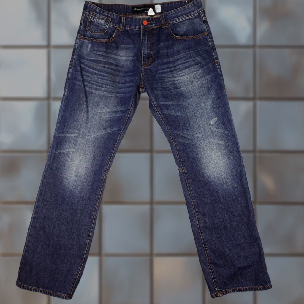 Rocawear Rocawear Jeans Mens 36x32 Blue Classic Fit Distressed Denim Relaxed Hip Hop Y2K Size US 36 / EU 52 - 1 Thumbnail