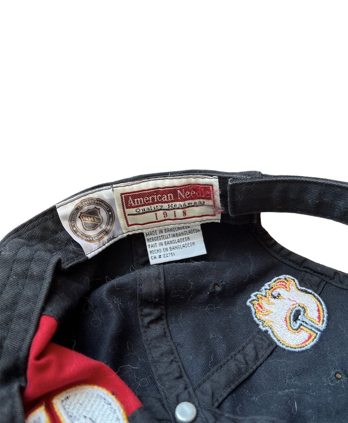 NHL × Vintage Calgary Flames NHL Cap Shaun Molóney Size ONE SIZE - 5 Thumbnail