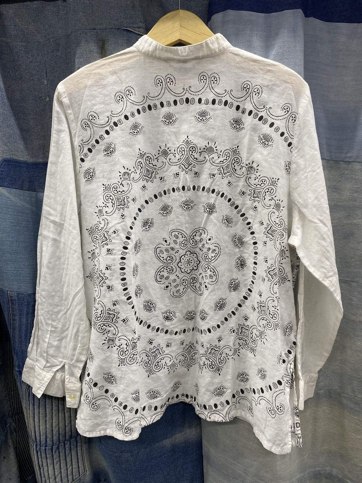 If Six Was Nine × Issey Miyake × Japanese Brand issey miyake style japanese blouse salon tokyo bandana holes Size US S / EU 44-46 / 1 - 2 Thumbnail