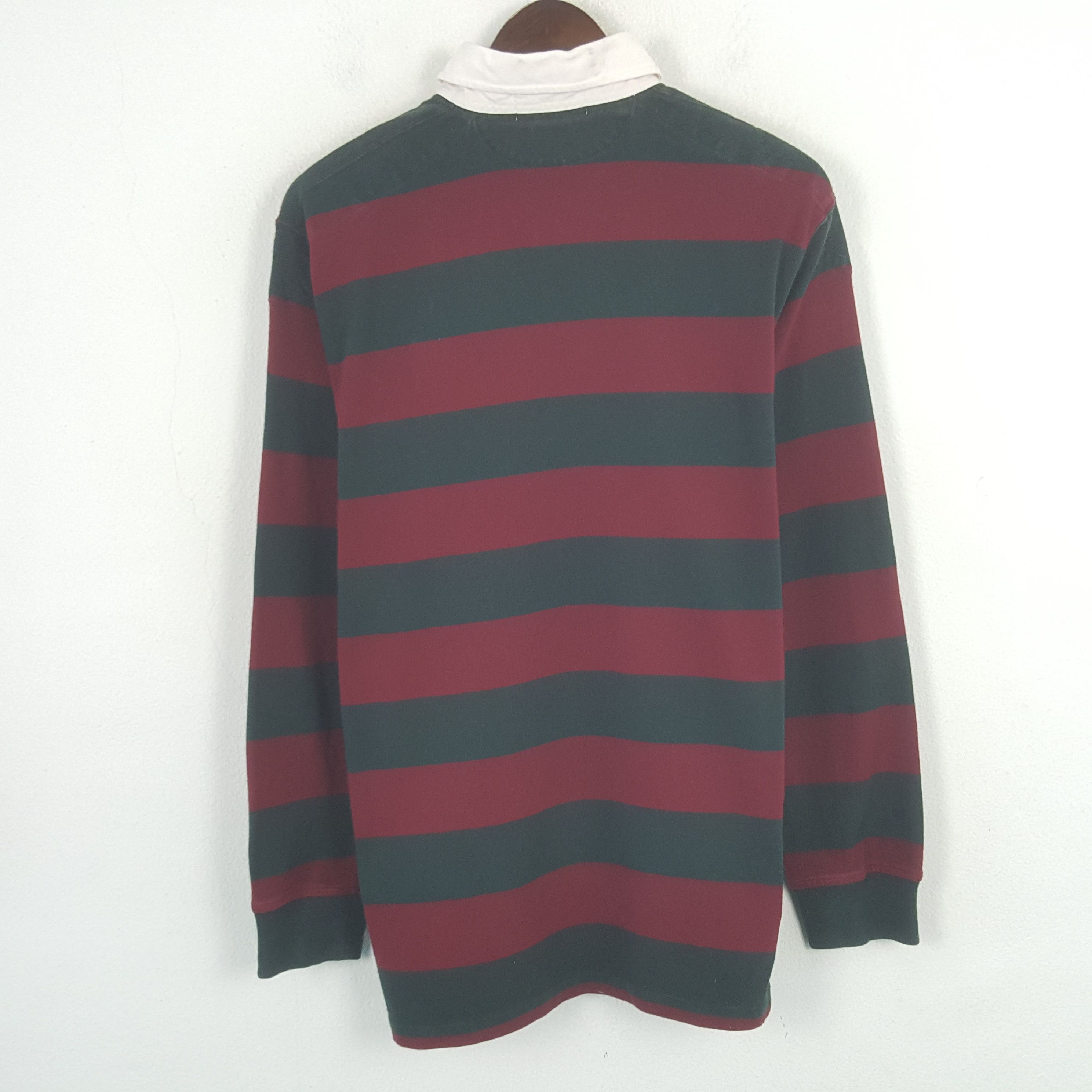 Polo Ralph Lauren Vintage Polo Ralph Lauren RL Striped Polos Shirt Size US L / EU 52-54 / 3 - 3 Thumbnail