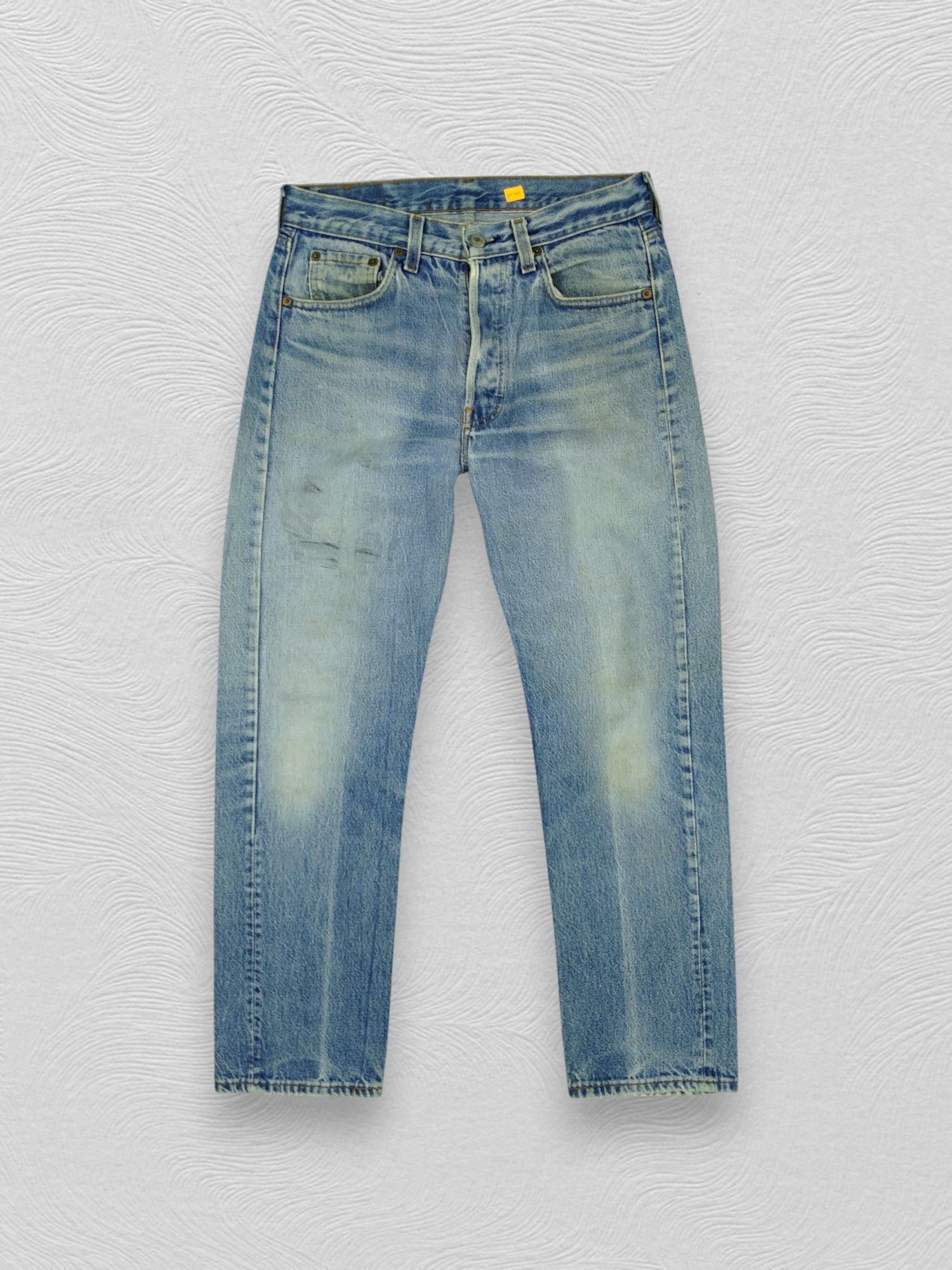 Levi's 80s Blue Vintage Levi's 501 USA Jeans 30x29 Denim -JN086 Size US 30 / EU 46 - 1 Thumbnail