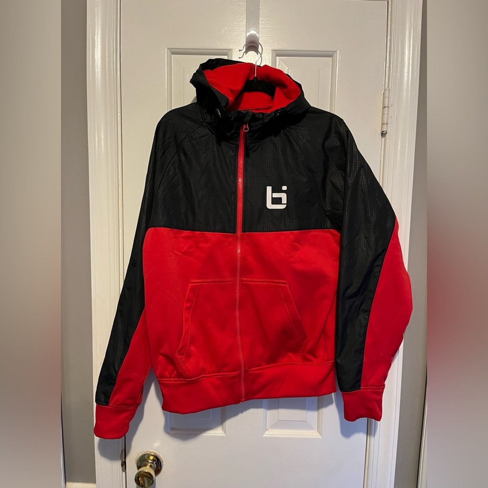 Other × Vintage Ball is Life Hoodie Red Black Zip Jacket Sz S Streetwear BB Size US S / EU 44-46 / 1 - 1 Thumbnail