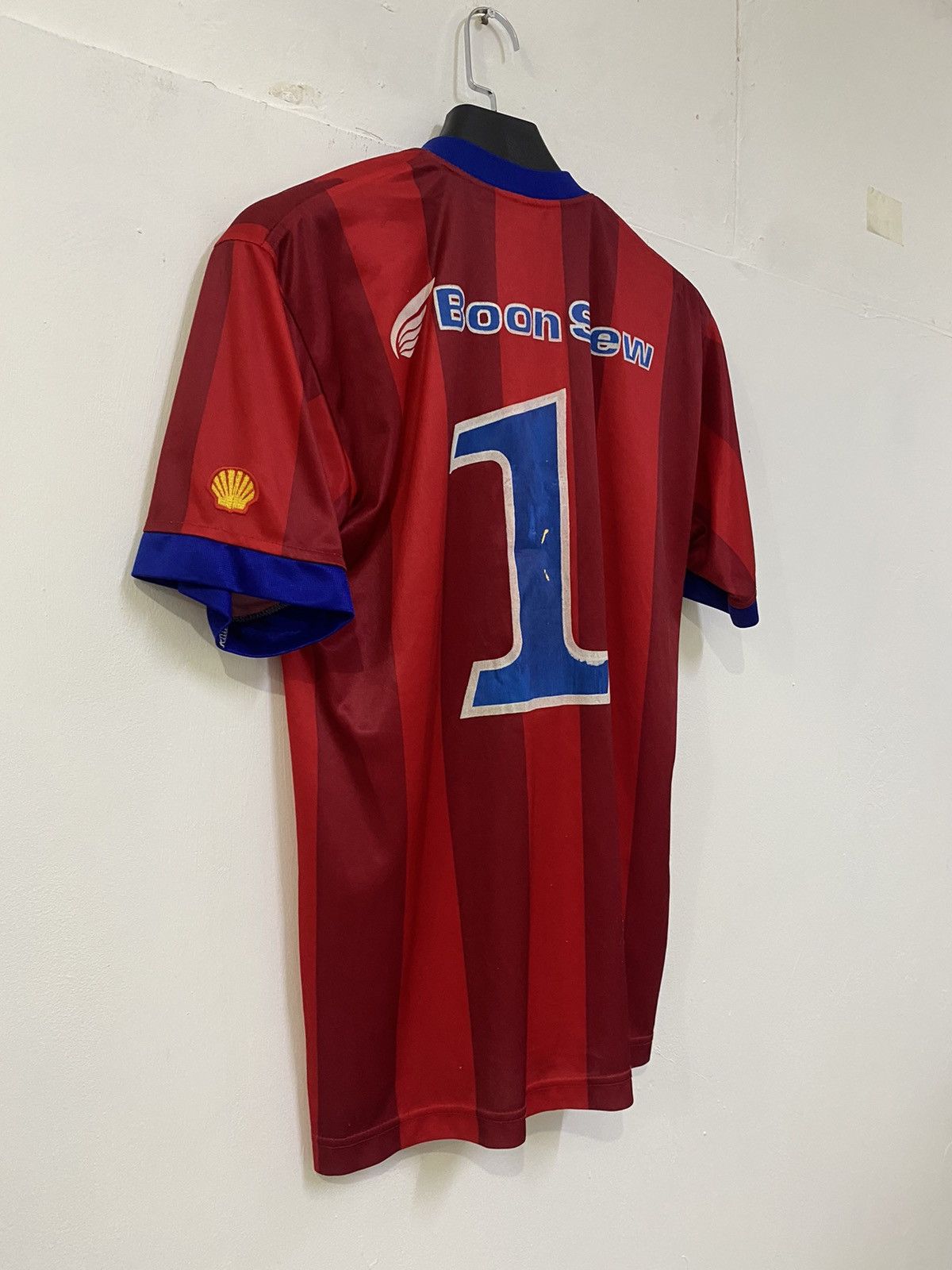 Honda × Japanese Brand 💥 RARE VINTAGE JERSEY HONDA SPONSOR BY SHELL Size US L / EU 52-54 / 3 - 10 Thumbnail