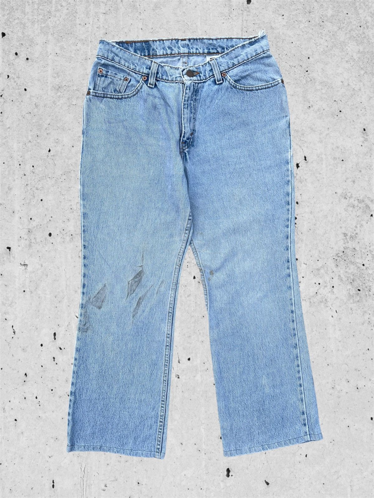 Jean × Levi's 🔥 Levi's 517 Boot Cut Distressed Denim W29🔥 Size US 29 - 2 Thumbnail