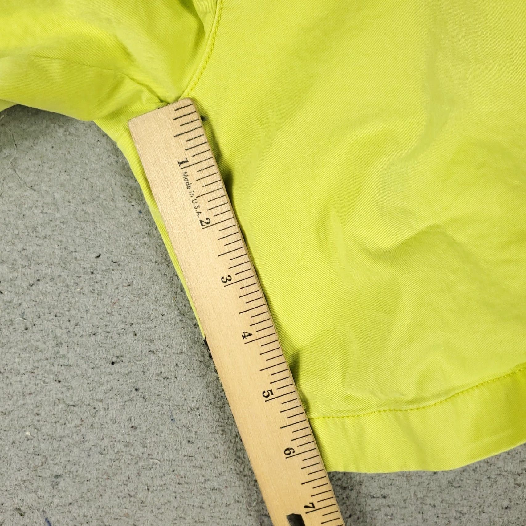 Vineyard Vines Vineyard Vines Shorts Mens Size 35 Lime Green/Yellow Casual Flat Front Chino Lounge? Size US 35 - 5 Thumbnail