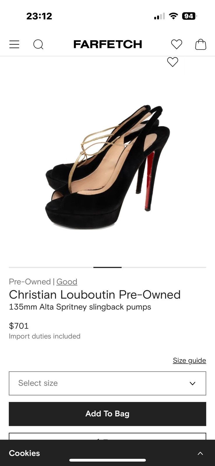 Christian Louboutin Christian Louboutin heels Size US 8.5 / IT 38.5 - 4 Thumbnail