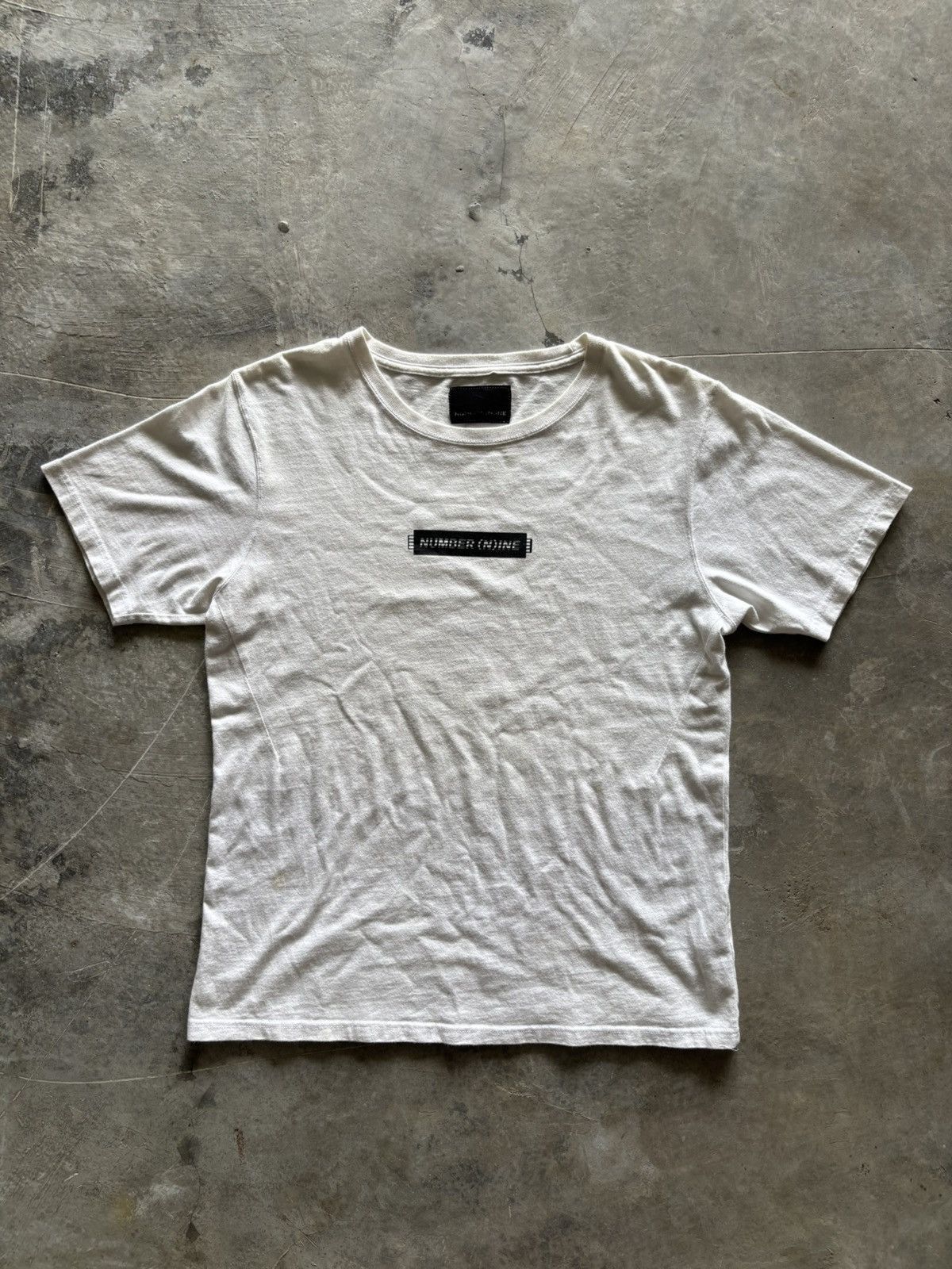 Number (N)ine NUMBER NINE LOGO CHEST JAPANESE DESIGNER BRAND Size US M / EU 48-50 / 2 - 1 Thumbnail