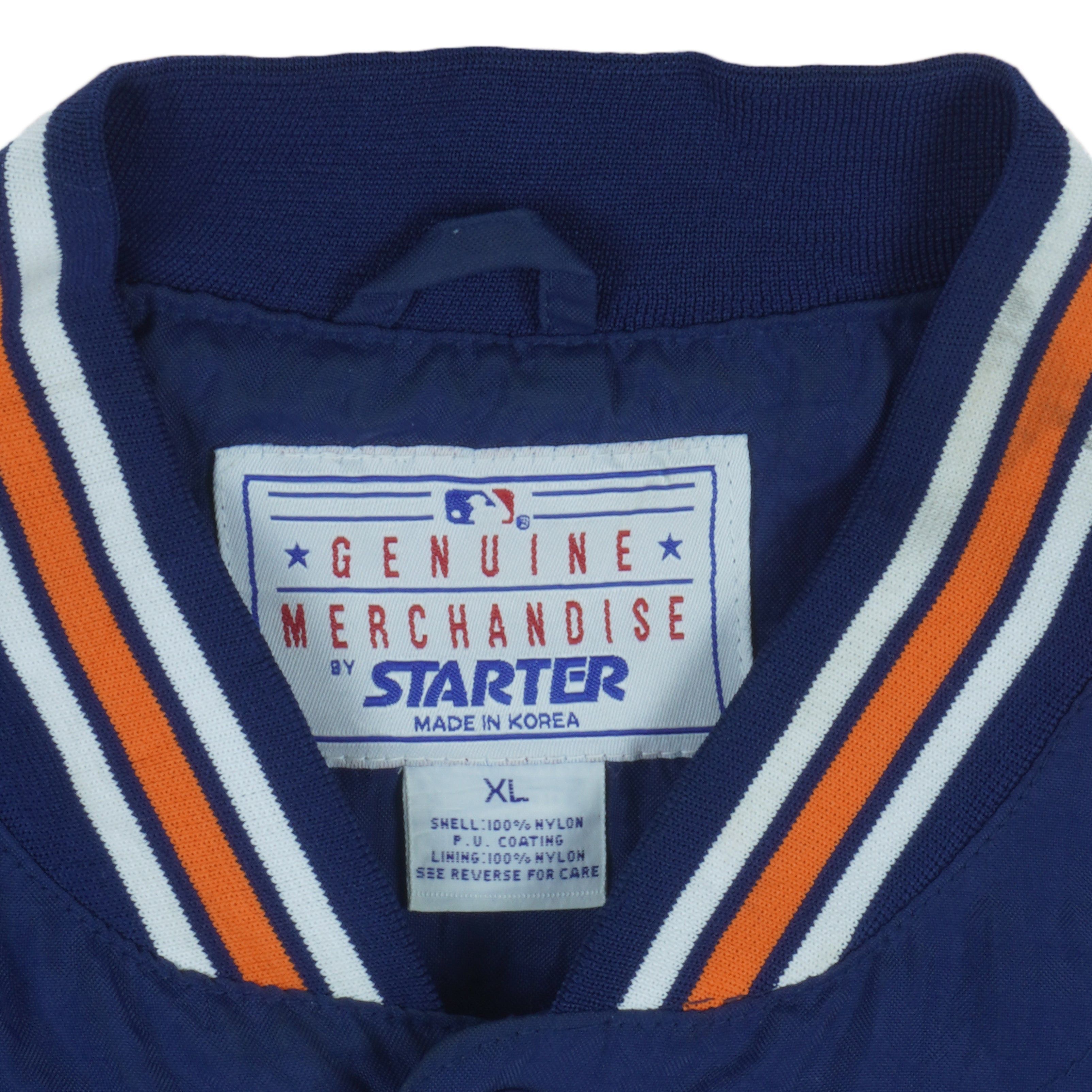 Starter NLB - Detroit Tigers Embroidered Windbreaker 1990s Size US XL / EU 56 / 4 - 5 Thumbnail