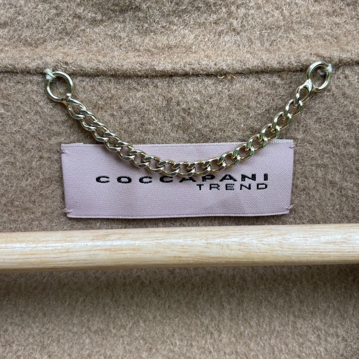Other Italian Designer Coccapani Faux Fur Dual Pocket Wool Jacket Size M / US 6-8 / IT 42-44 - 5 Thumbnail