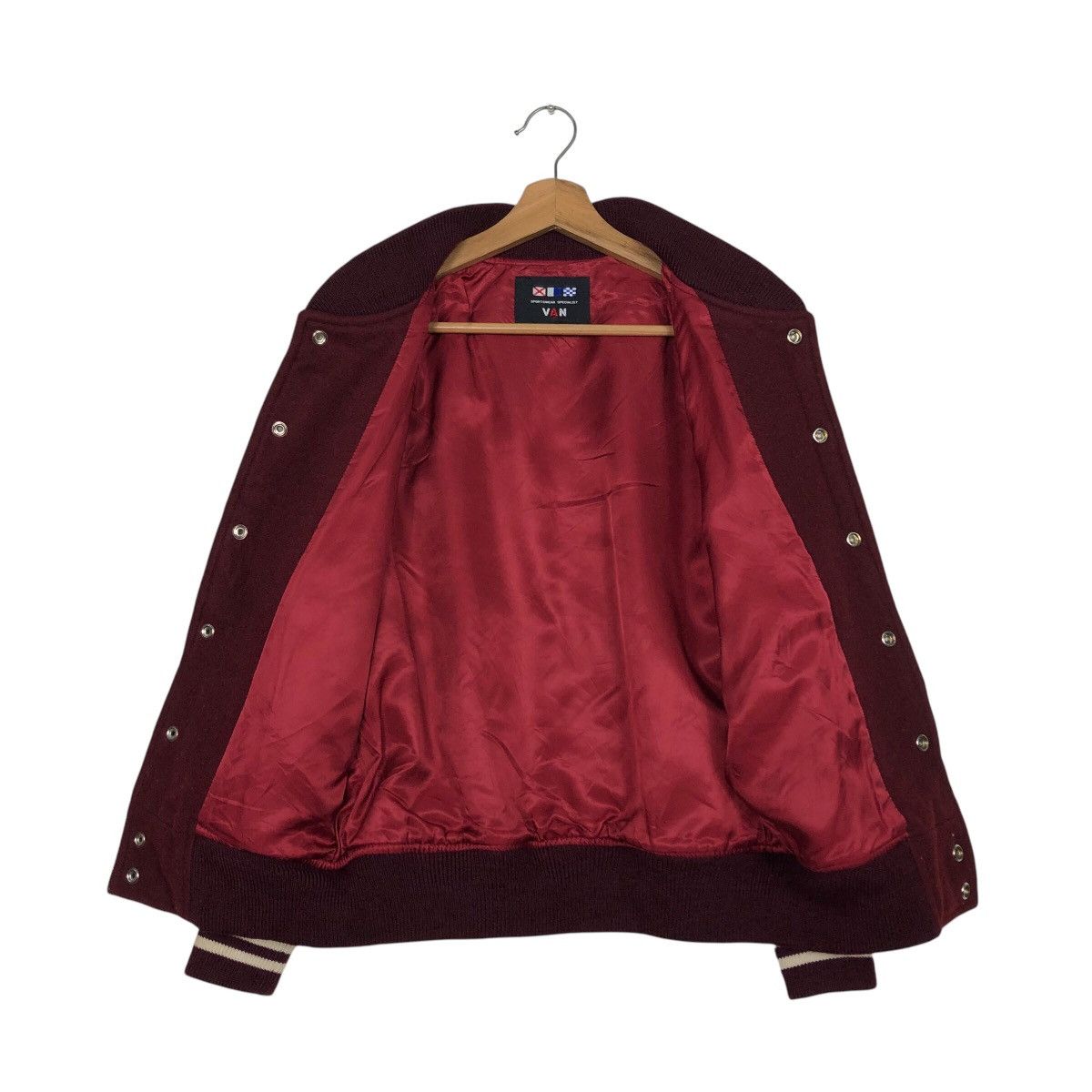 Japanese Brand × Vintage 📌Vintage Bomber Jacket Van Jac Japan Issey Miyake Size US M / EU 48-50 / 2 - 14 Thumbnail
