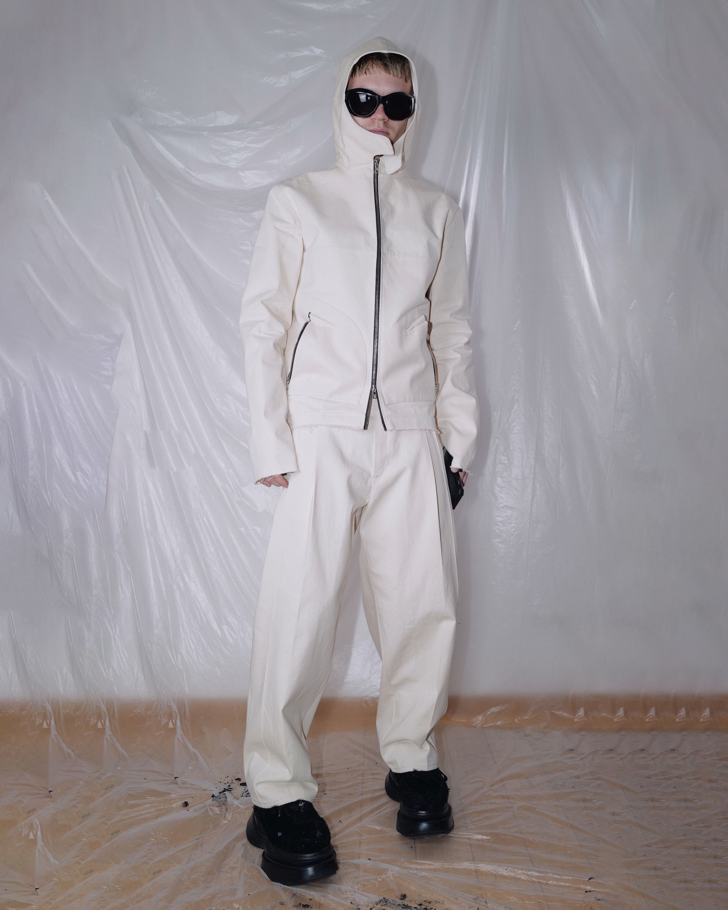 Other HOODED COTTON TAILORED JACKET Size US M / EU 48-50 / 2 - 5 Thumbnail