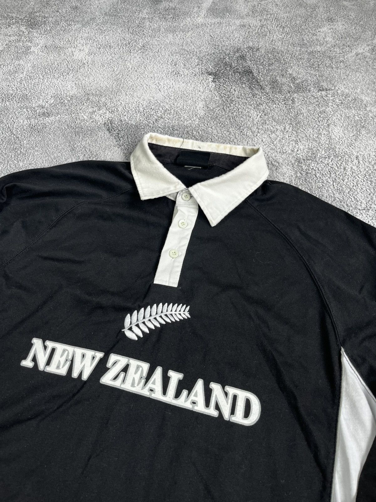 Rugby Ralph Lauren ALL BLACKS OF NEW ZEALAND 2003 RUGBY JERSEY LONGSLEEVE Size US XL / EU 56 / 4 - 3 Thumbnail