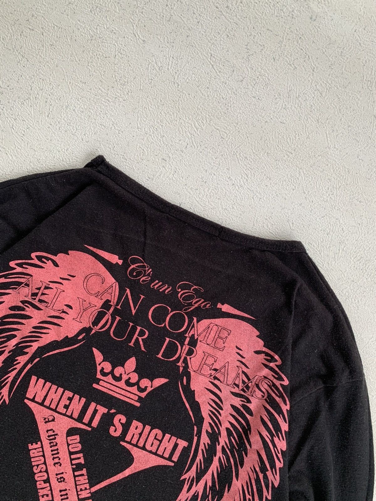Le Grande Bleu (L.G.B.) CLASH AHEAS SICK JAPANESE TRIBAL POEM TEE IFSIX LGB STYLE Size US M / EU 48-50 / 2 - 2 Thumbnail