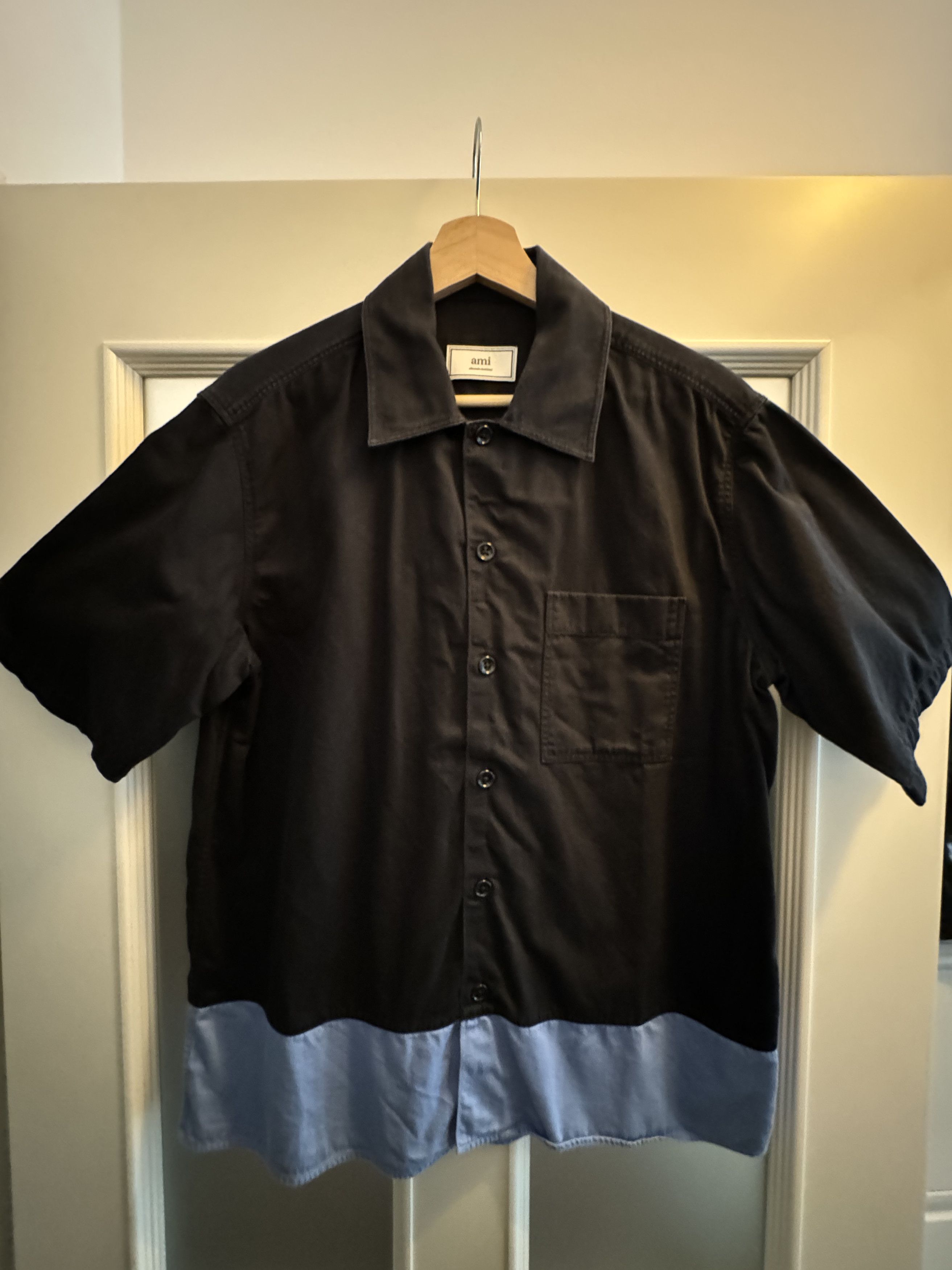 AMI Short Sleeve Shirt 42 / L-XL Size US L / EU 52-54 / 3 - 1 Thumbnail