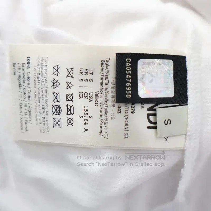 Fendi Fendi White Summer T-Shirt for Women . Size S / US 4 / IT 40 - 7 Thumbnail