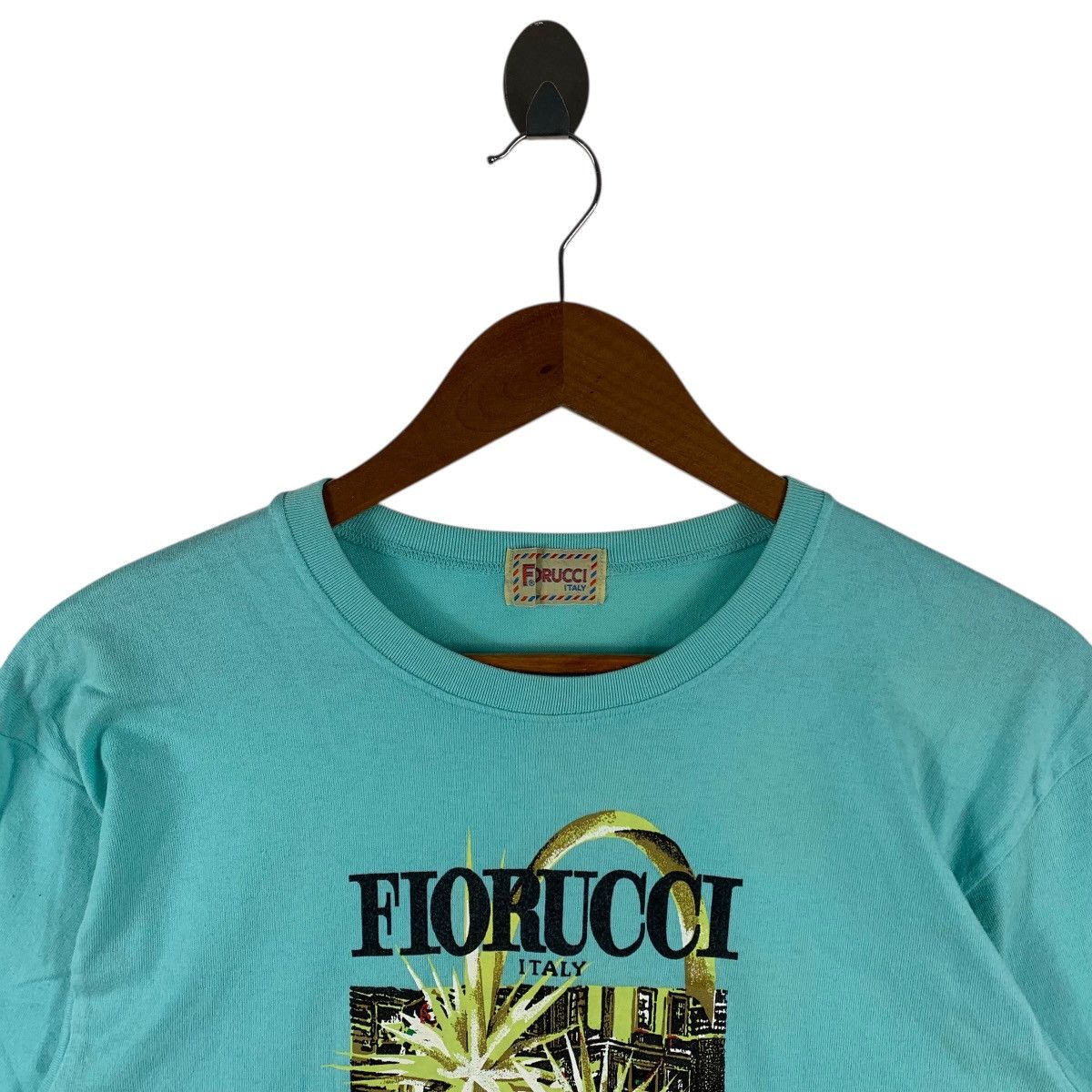 Fiorucci Vintage Fiorucci Italy Boutique Long Sleeve Graphic Shirt Size US M / EU 48-50 / 2 - 2 Thumbnail