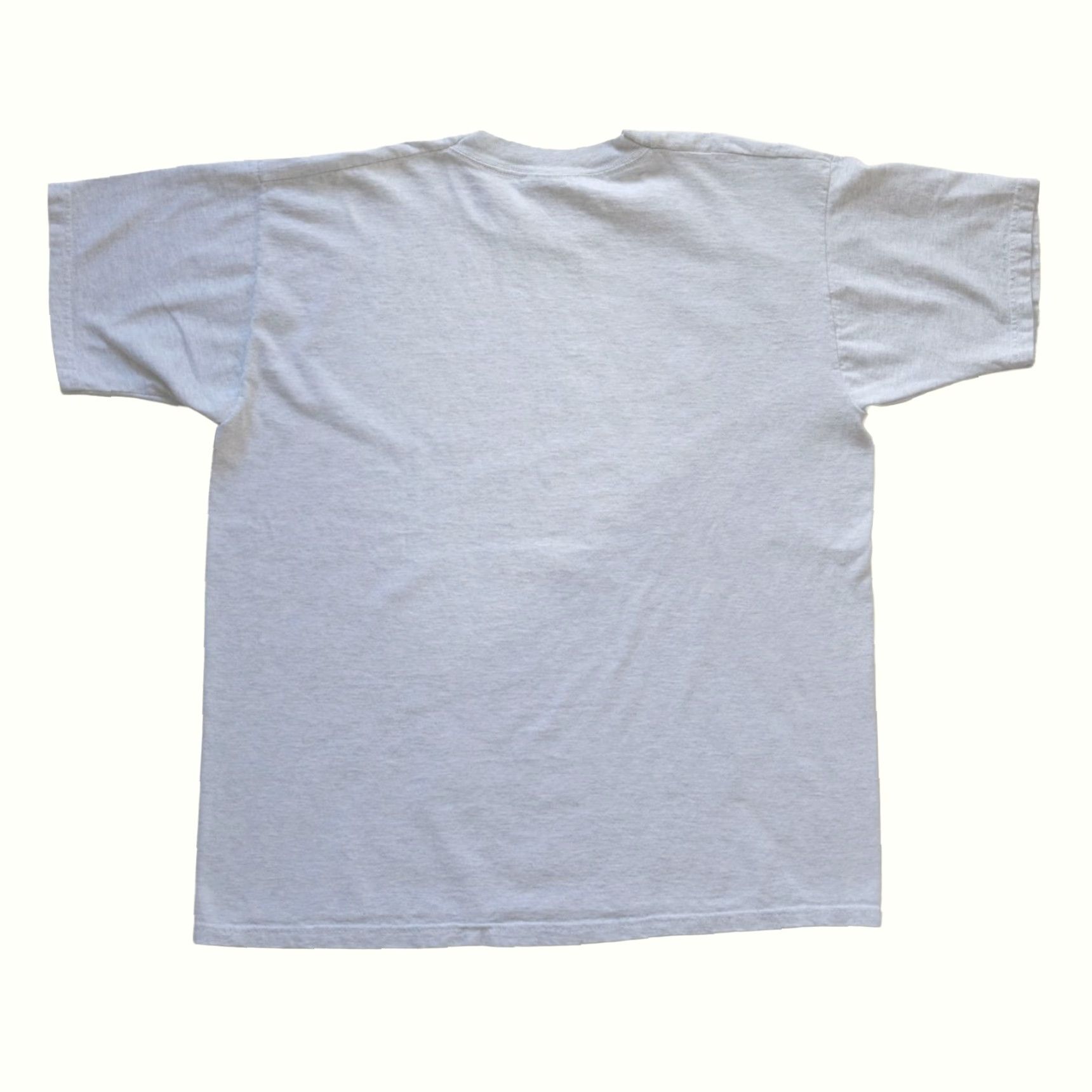 Fruit Of The Loom VINTAGE Fruit of the Loom T-Shirt XL Gray 90s Funny Graphic Big Face Harry Caray's Chicago Mens Cotton Short Sleeve Crew Neck SM/Regular Size US XL / EU 56 / 4 - 3 Thumbnail