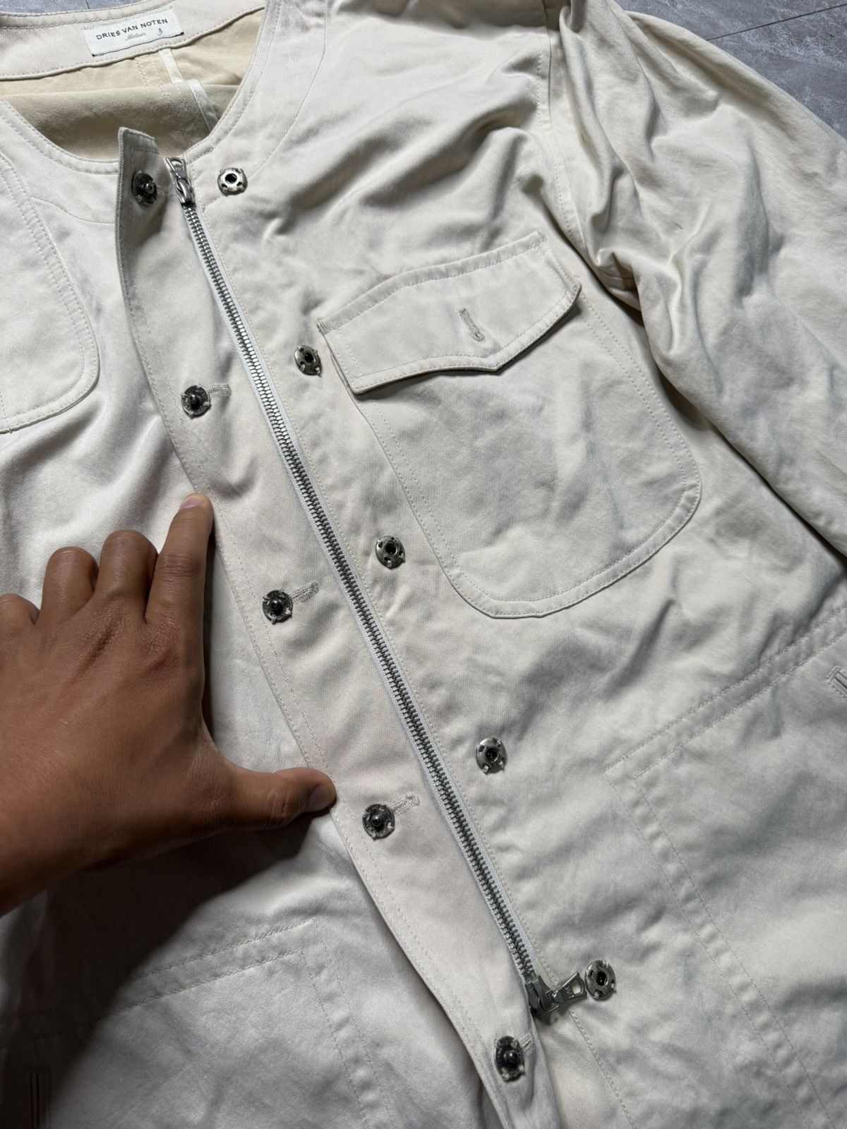 Dries Van Noten Dries Van Noten Fake Buttons Lab Coat Size US M / EU 48-50 / 2 - 5 Thumbnail