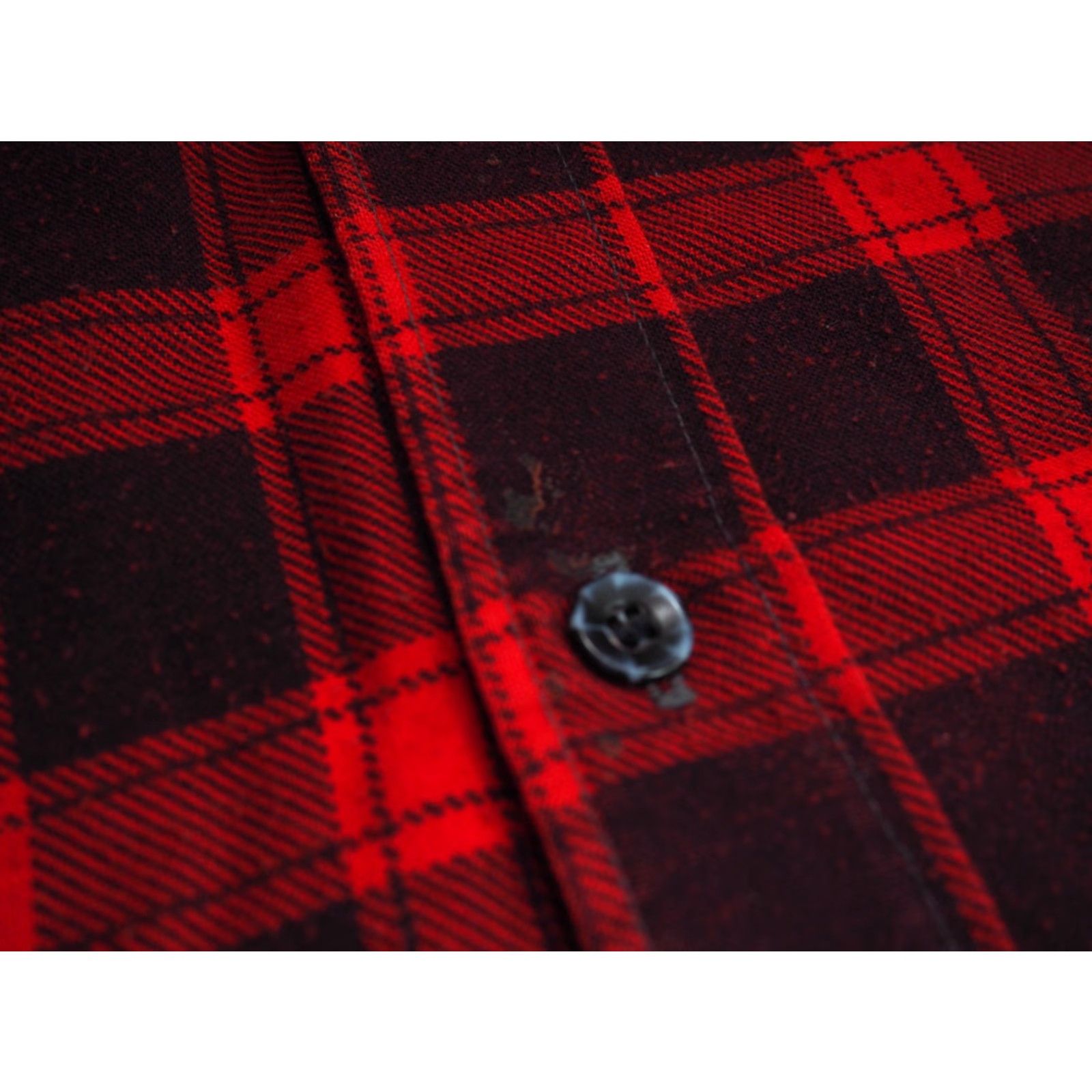 Sears VTG Sears Red Plaid Quilted Lodge Lumberjack Pocket Button Flannel Shirt L Size US L / EU 52-54 / 3 - 4 Thumbnail