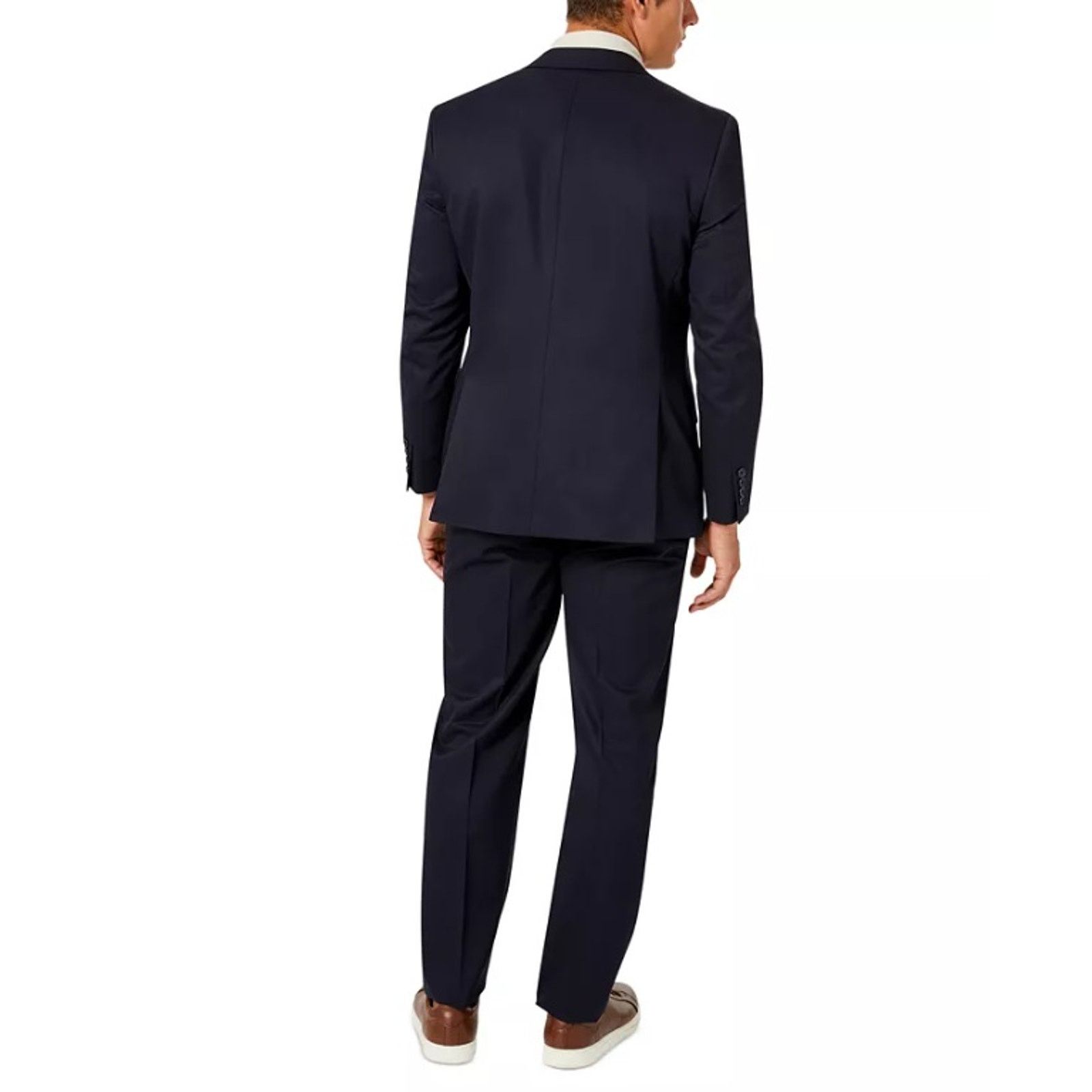 Van Heusen Van Heusen Men's Dark Navy Classic-Fit Suit Blazer Size 36R Size 36R - 4 Thumbnail