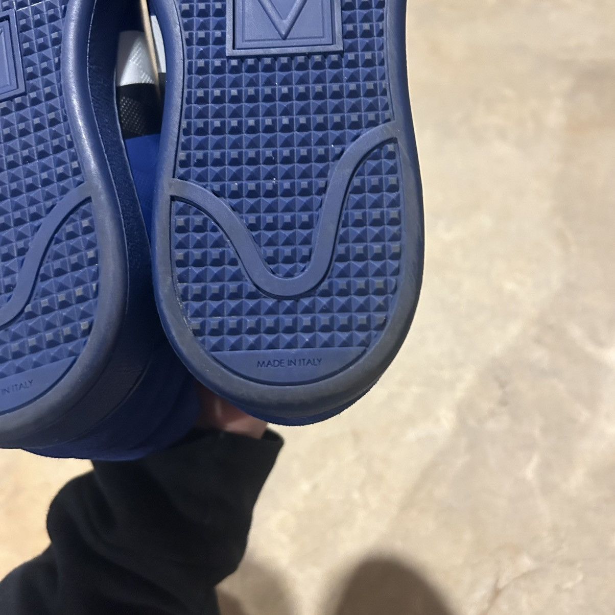 Designer × Louis Vuitton Louis Vuitton Damier Infini Frontrow Leather Sneakers US 9 Size US 9 / EU 42 - 9 Thumbnail