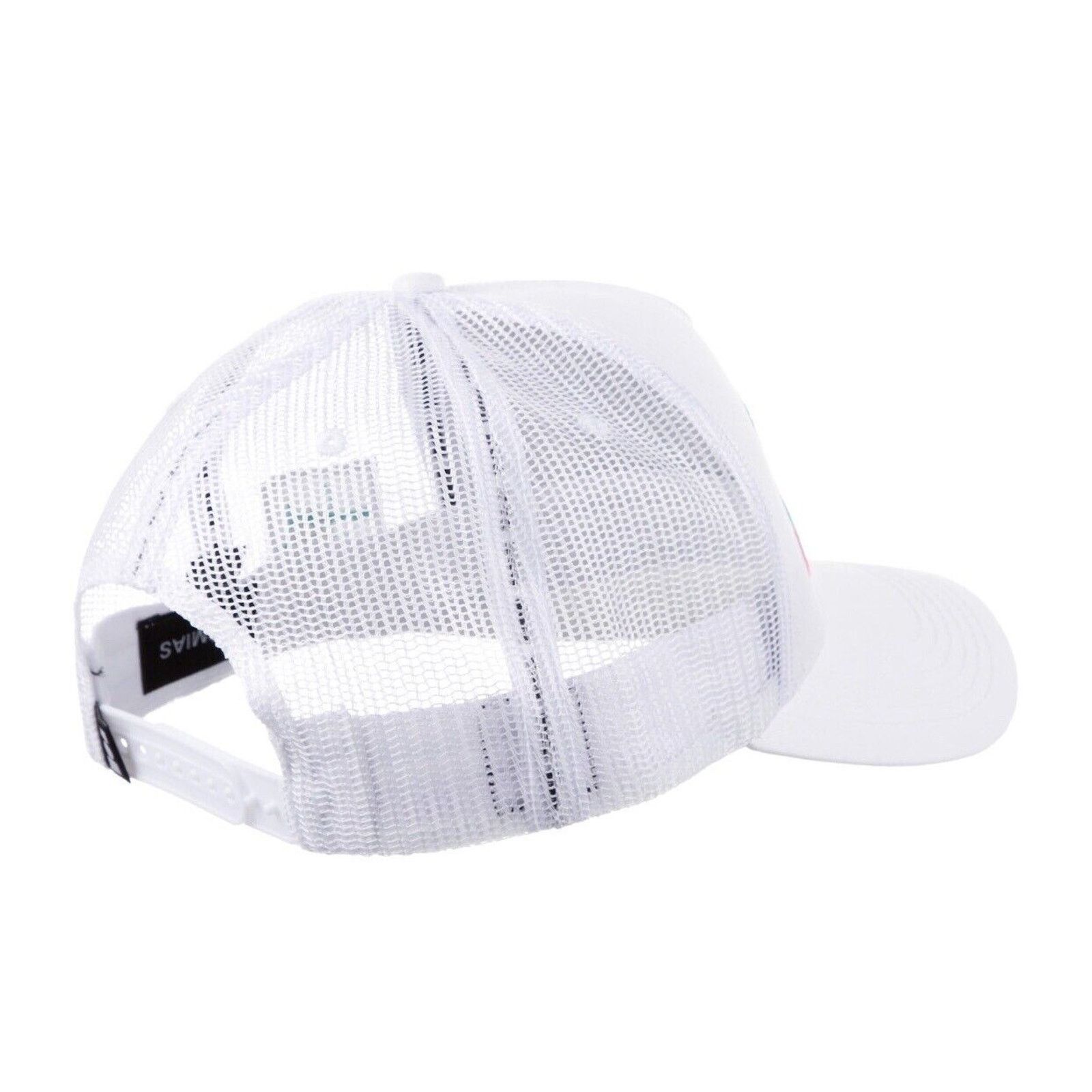 Nahmias Nahmias Spellout Trucker Hat SnapBack Mesh Blue White Size ONE SIZE - 2 Thumbnail