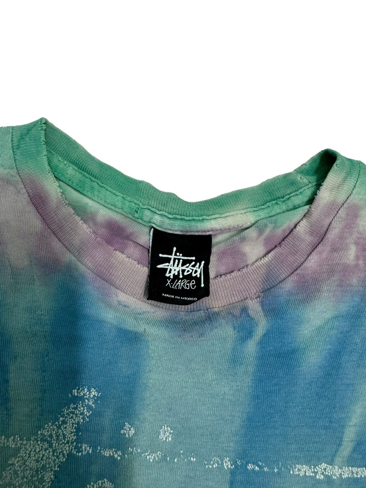 Stussy Vintage Trashed Stussy Tye Dye Size US XL / EU 56 / 4 - 14 Thumbnail
