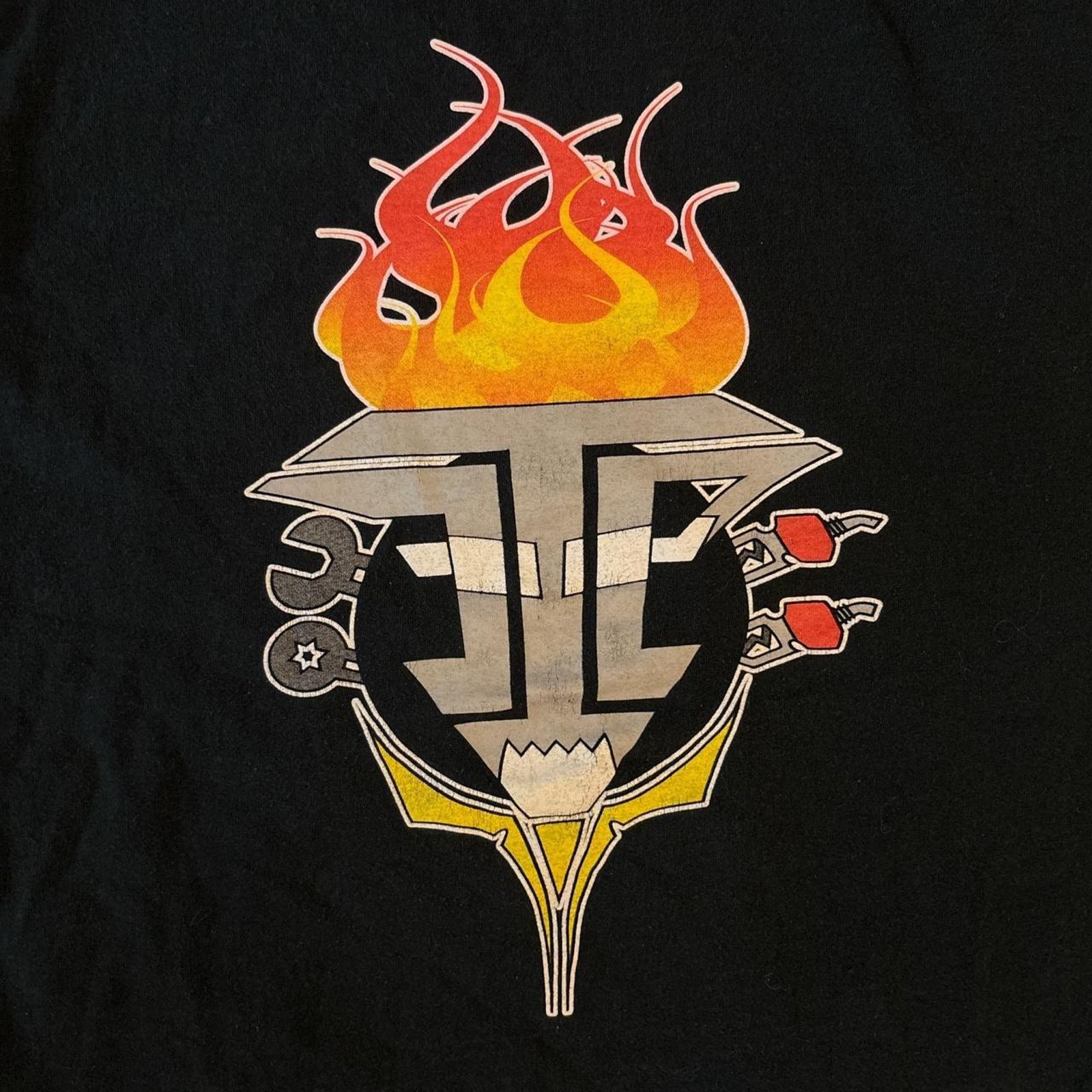 Gildan Men's Black Retro 2012 ‘enforcers’ Graphic Tee Size US L / EU 52-54 / 3 - 4 Thumbnail