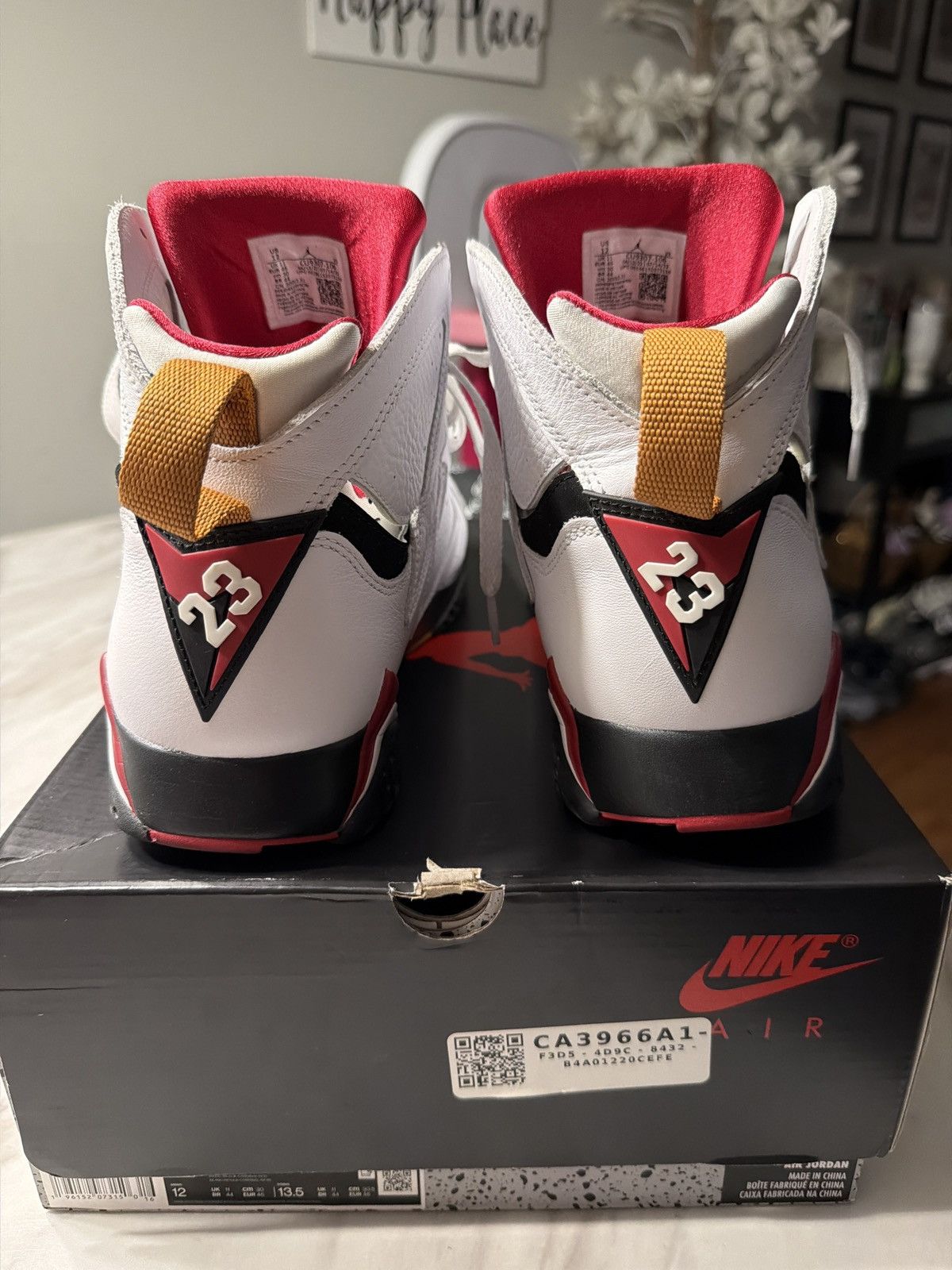 Jordan Brand Jordan 7 Retro Cardinal Size US 12 / EU 45 - 4 Thumbnail