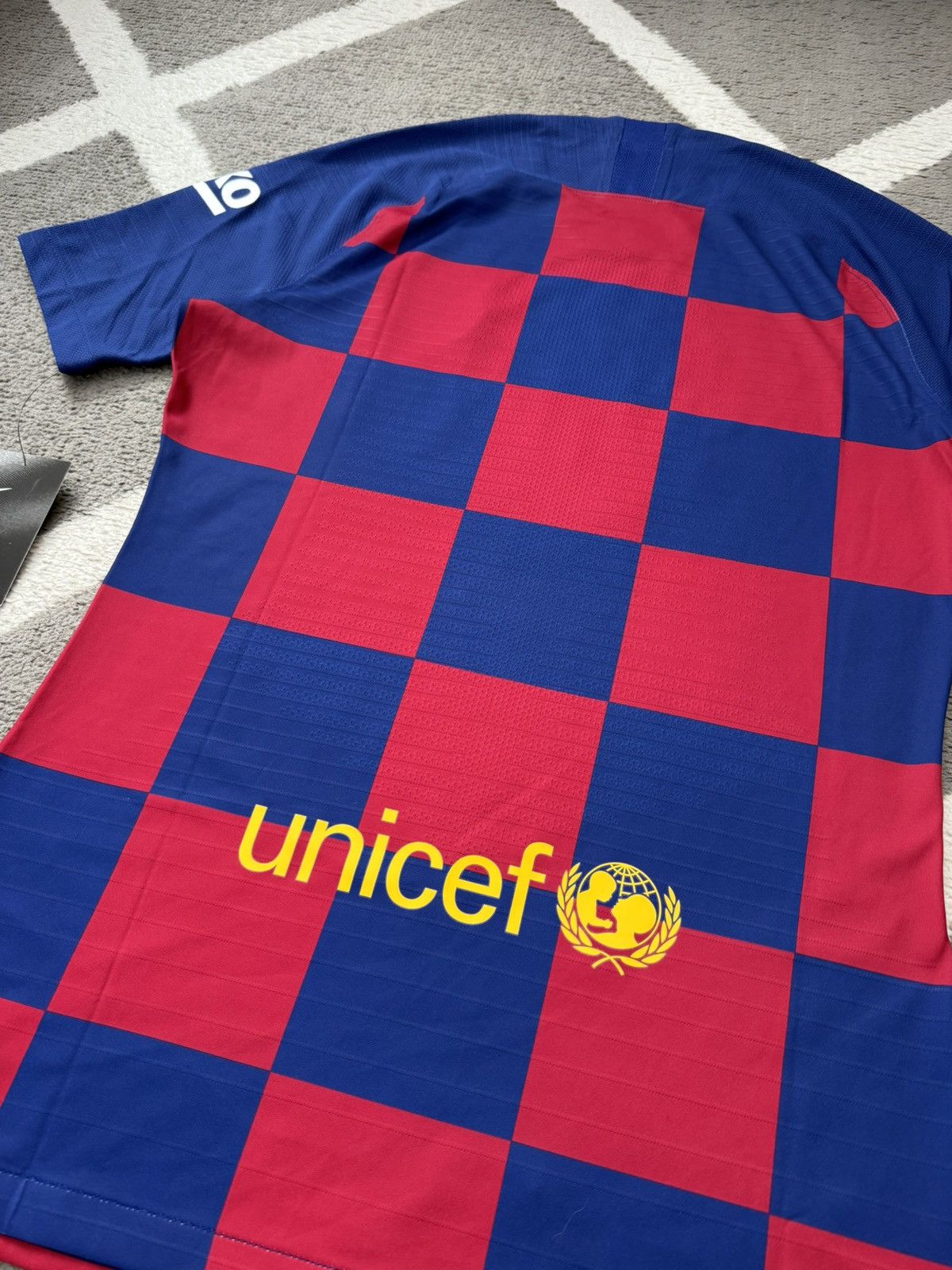 Nike Nike FC Barcelona 2019/20 Home Player Issue Soccer Jersey Size US M / EU 48-50 / 2 - 8 Thumbnail