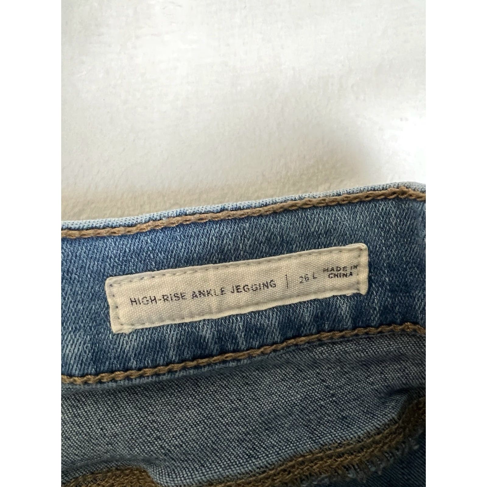 Pacsun PacSun High Rise Ankle Jegging Jeans Women Size 26 Regular Blue 26 in Inseam 27 in L Size 26" / US 2 / IT 38 - 3 Thumbnail
