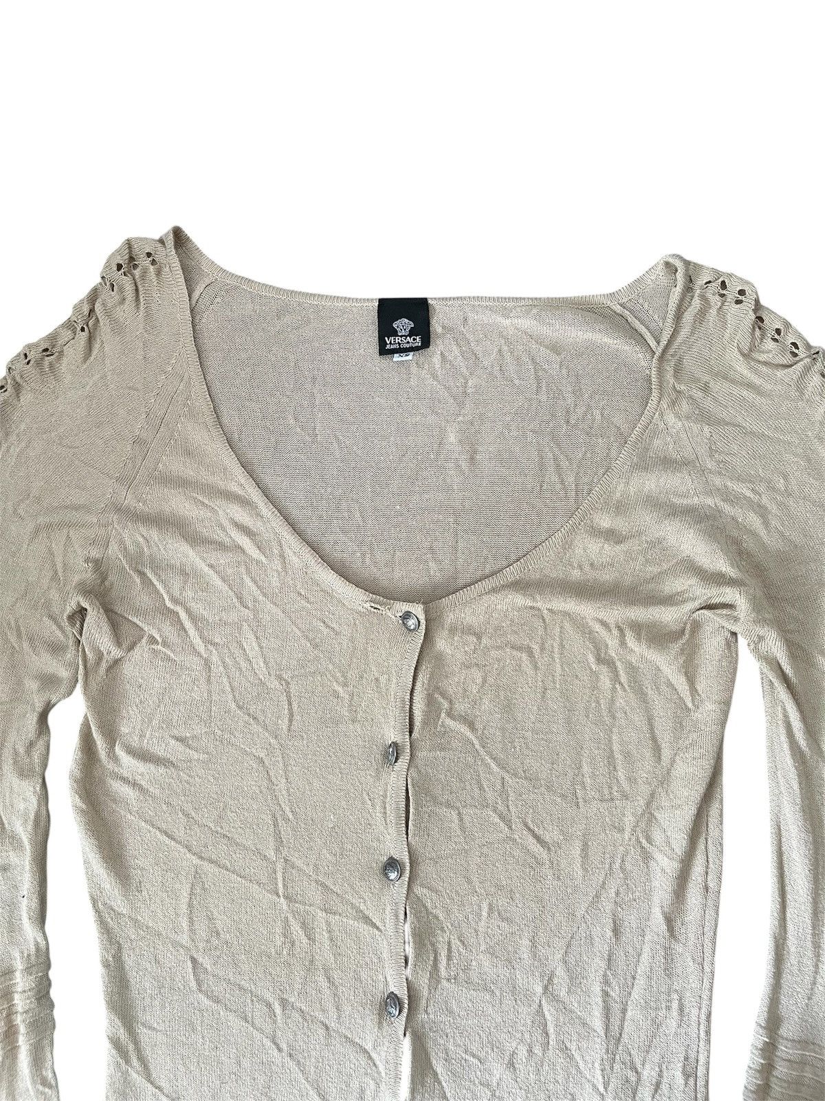 Versace Versace cardigan button knit Size XS / US 0-2 / IT 36-38 - 3 Thumbnail