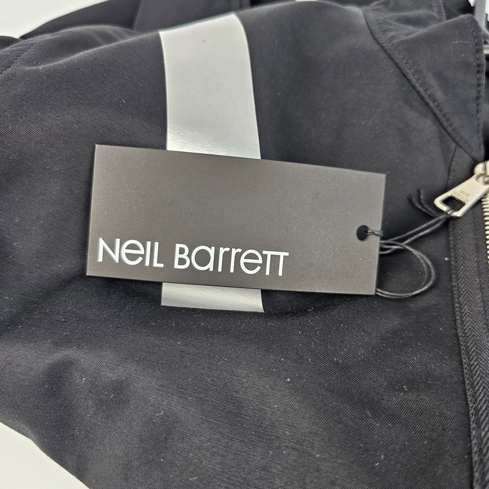 Neil Barrett Neil Barrett Black Bomber Jacket Size L New Size US L / EU 52-54 / 3 - 5 Thumbnail