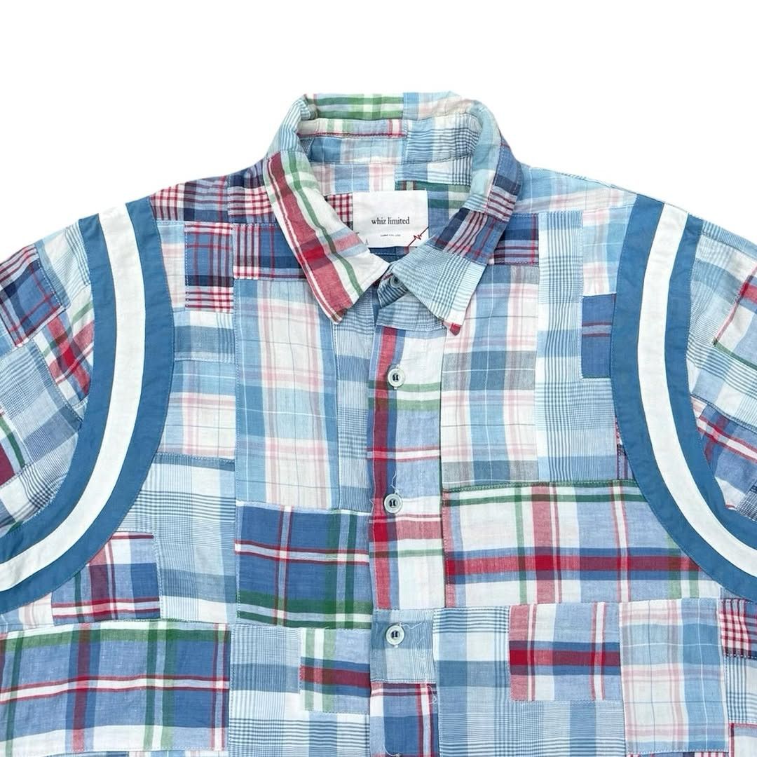 Designer × WHIZ LIMITED Whiz Limited Japan Patchwork Shirt Size US L / EU 52-54 / 3 - 2 Thumbnail