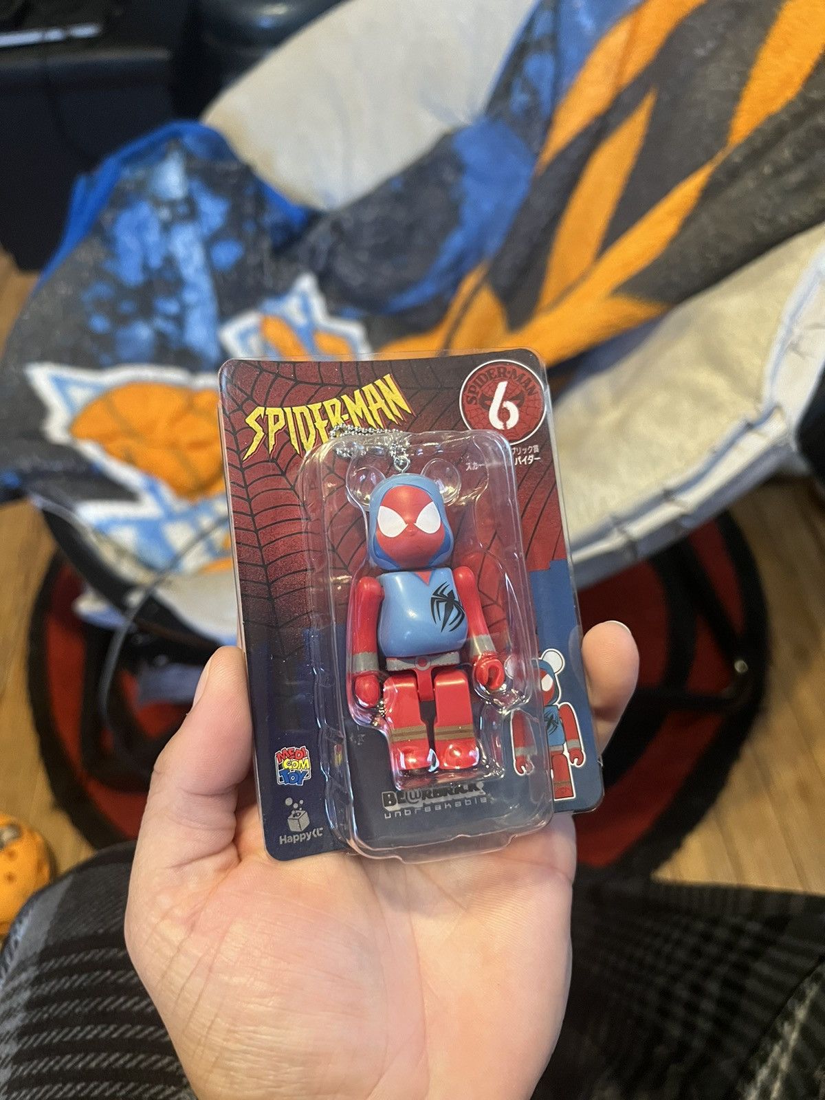 image of Medicom Bearbrick Medicom Marvel Bearbrick 100% Spider-Man in Red, Men's