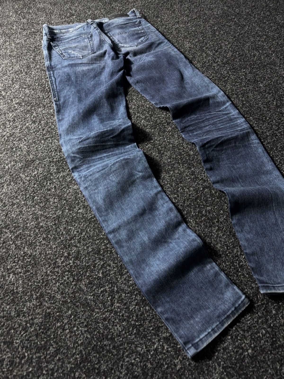 Diesel × If Six Was Nine × Vintage Vintage 90s Distressed Diesel Industry Jeans Skinny pants Size 25" / US 0 / IT 36 - 11 Thumbnail