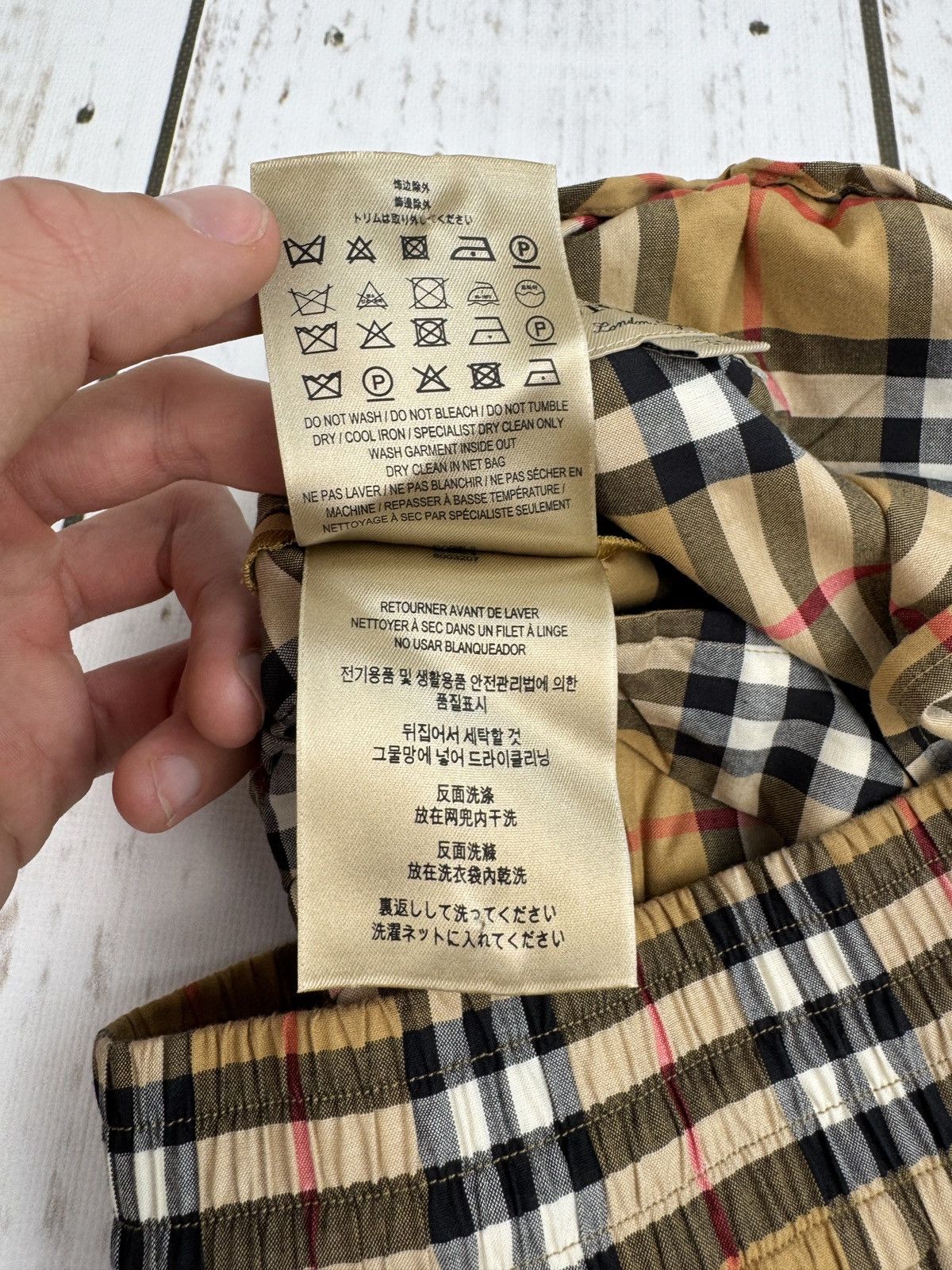 Burberry Burberry checkered pattern shorts Size US 32 / EU 48 - 6 Thumbnail