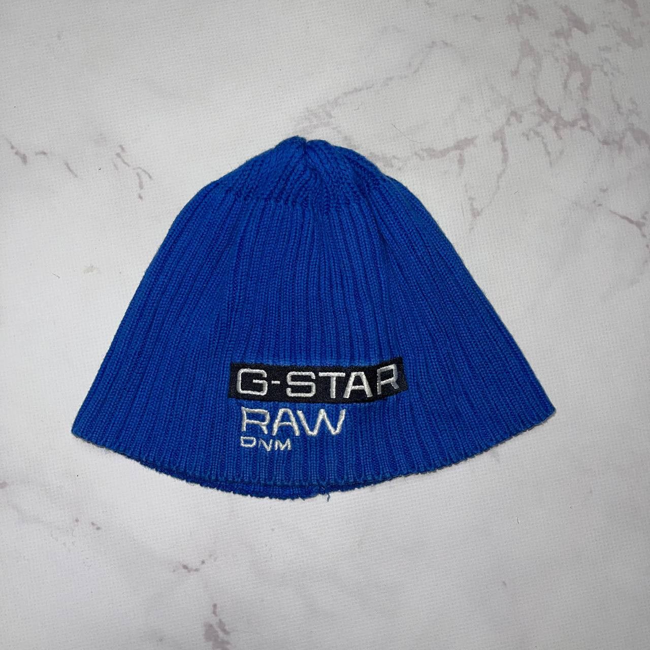 G-Star G STAR Original Raw Blue Beanie Size ONE SIZE - 2 Thumbnail