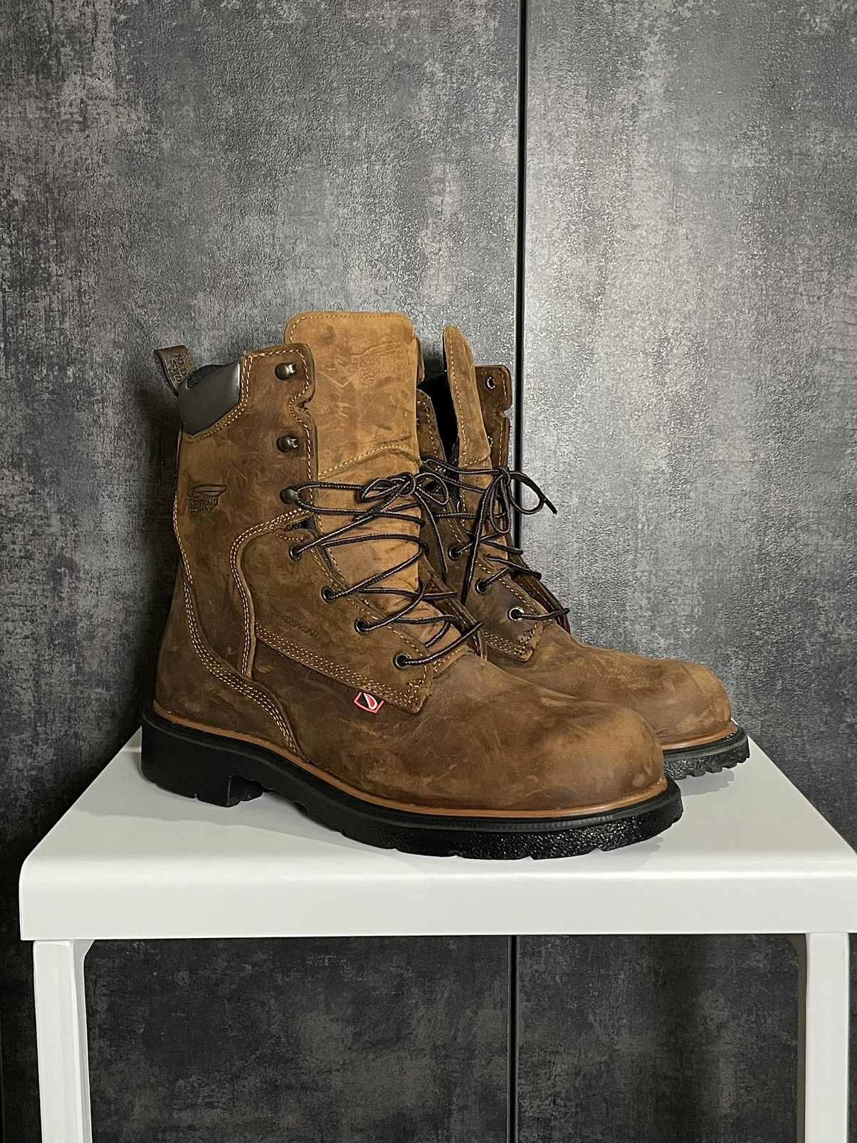 Red Wing Crazy Red Wing Shoes 400 Boots Waterproof Brown Balenciaga Size US 10.5 / EU 43-44 - 1 Thumbnail