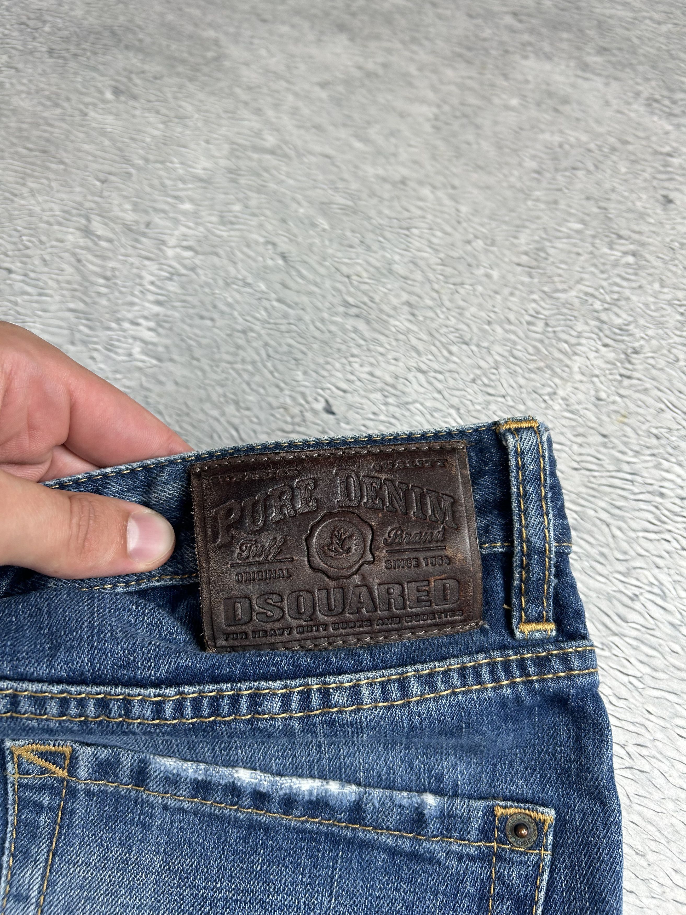 Dsquared2 × Vintage Dsquared D2 Jeans Men's Pure Denim Oldmoney style Size US 32 / EU 48 - 4 Thumbnail