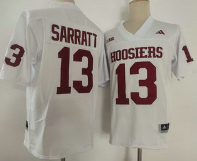 Other Indiana Hoosiers #13 Elijah Sarratt Limited White Jersey Size US L / EU 52-54 / 3 - 1 Thumbnail