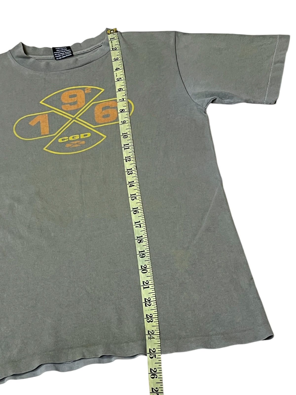 Japanese Brand Vintage 90s japanese CGD distressed tee shirt Size US XS / EU 42 / 0 - 9 Thumbnail