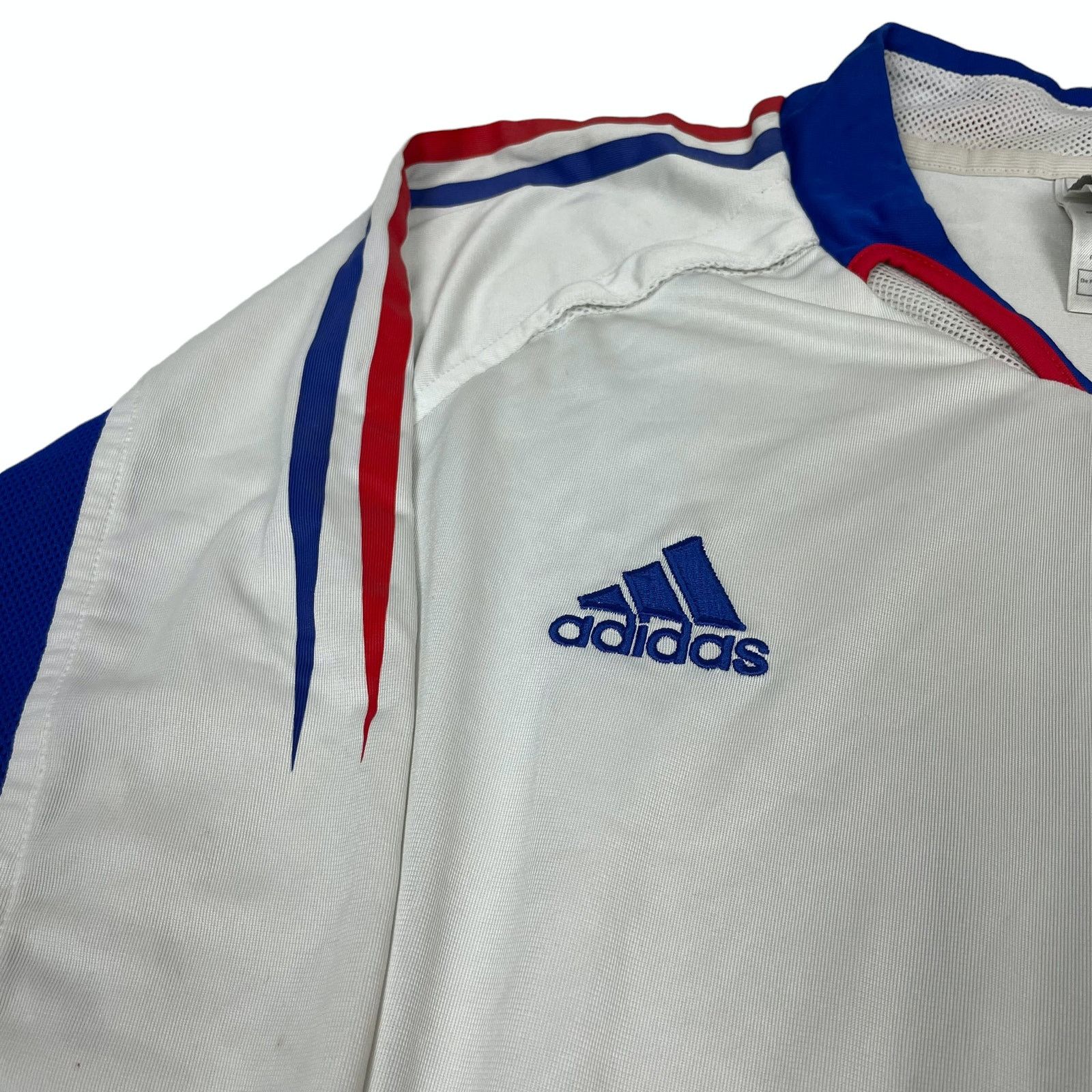 Adidas Adidas Mens White France National Football Team Jersey Large Size US L / EU 52-54 / 3 - 3 Thumbnail