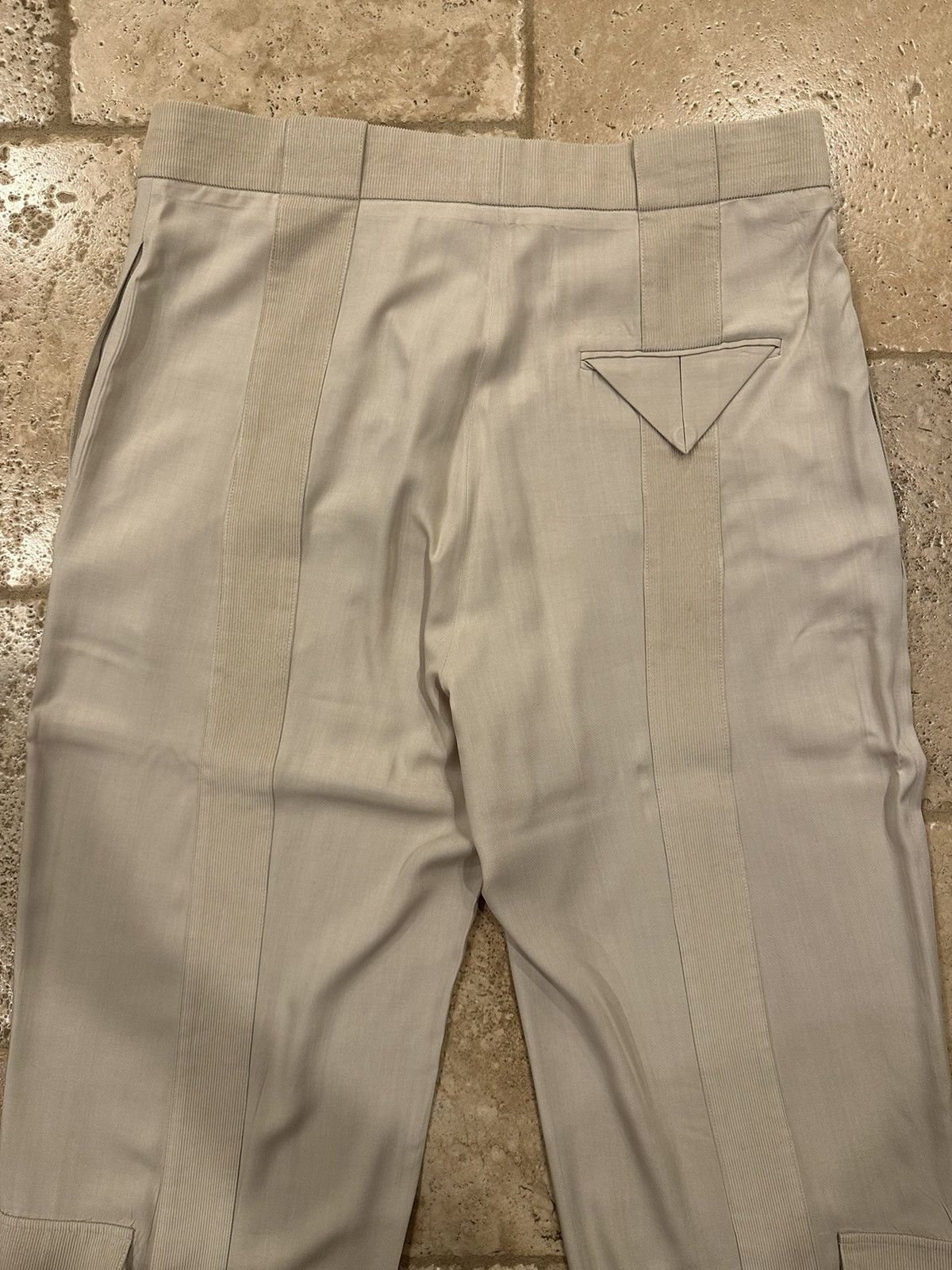 Bottega Veneta Bottega Veneta Daniel Lee Khaki / Corduroy Cargo 2020 Pants Size US 34 / EU 50 - 13 Thumbnail