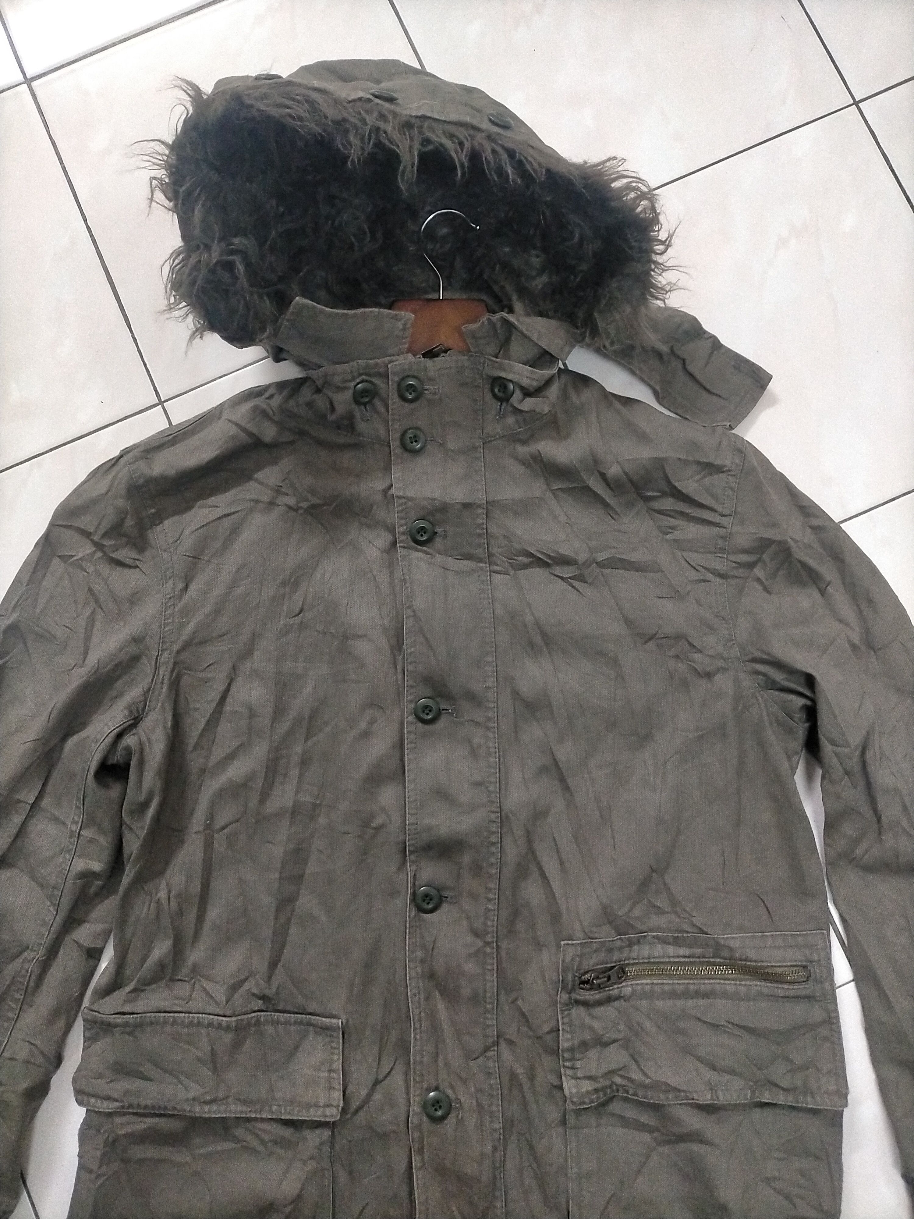 Japanese Brand × PPFM Vintage PPFM Military Parka Fur Jacket Size US L / EU 52-54 / 3 - 6 Thumbnail