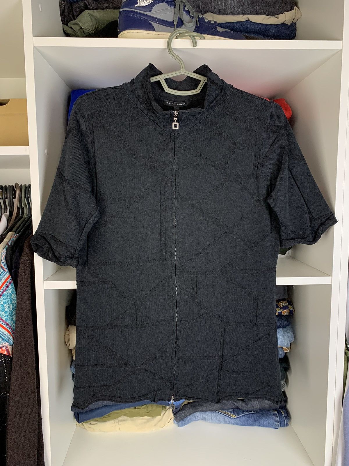 Designer × Sarah Pacini Sarah Pacini Full Zip T-shirt Made in Italy Size ONE SIZE - 1 Thumbnail