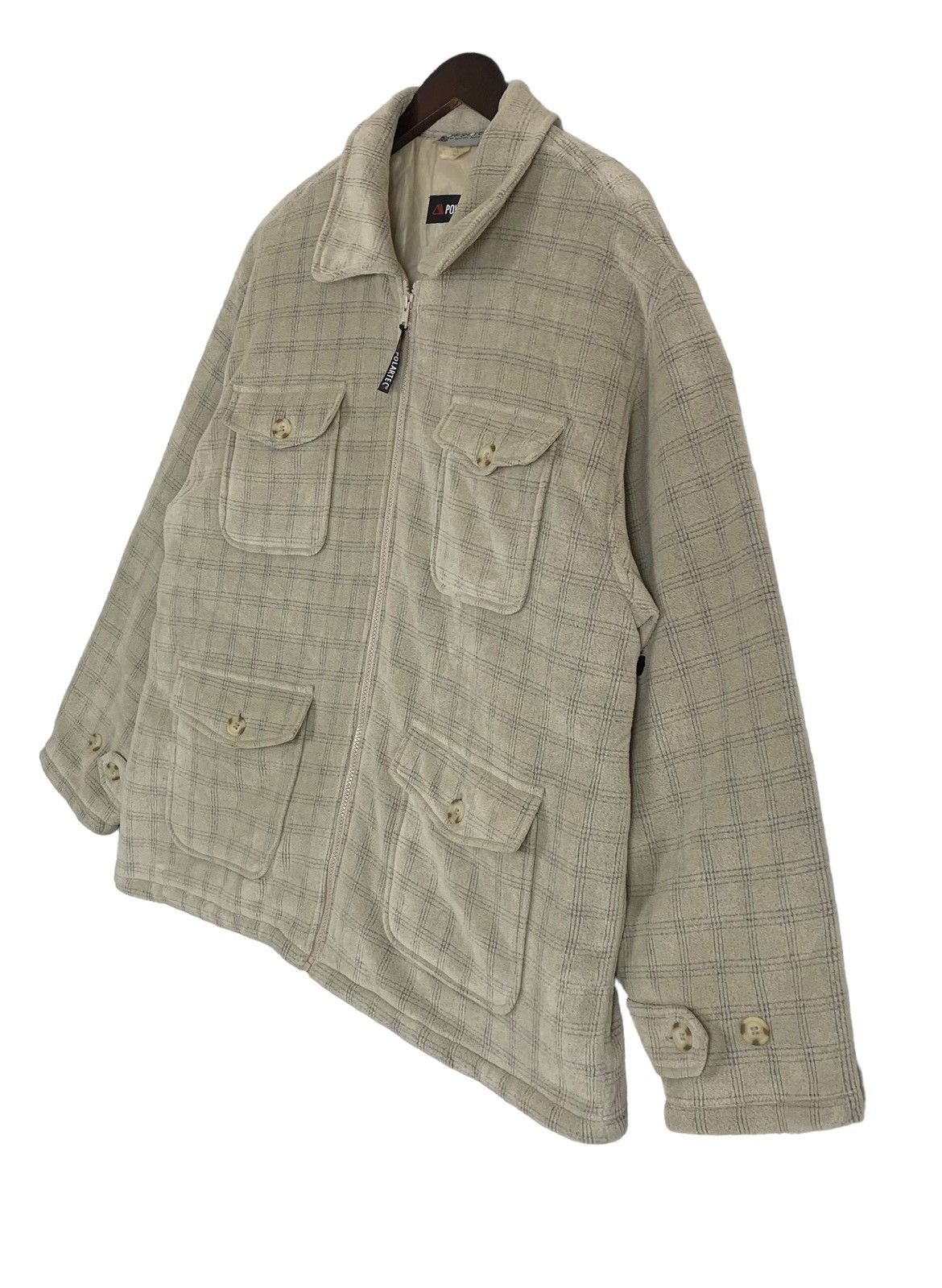 Japanese Brand Vintage Off Shore Polartech Windproof Outdoor Fleece Jacket Size US L / EU 52-54 / 3 - 6 Thumbnail