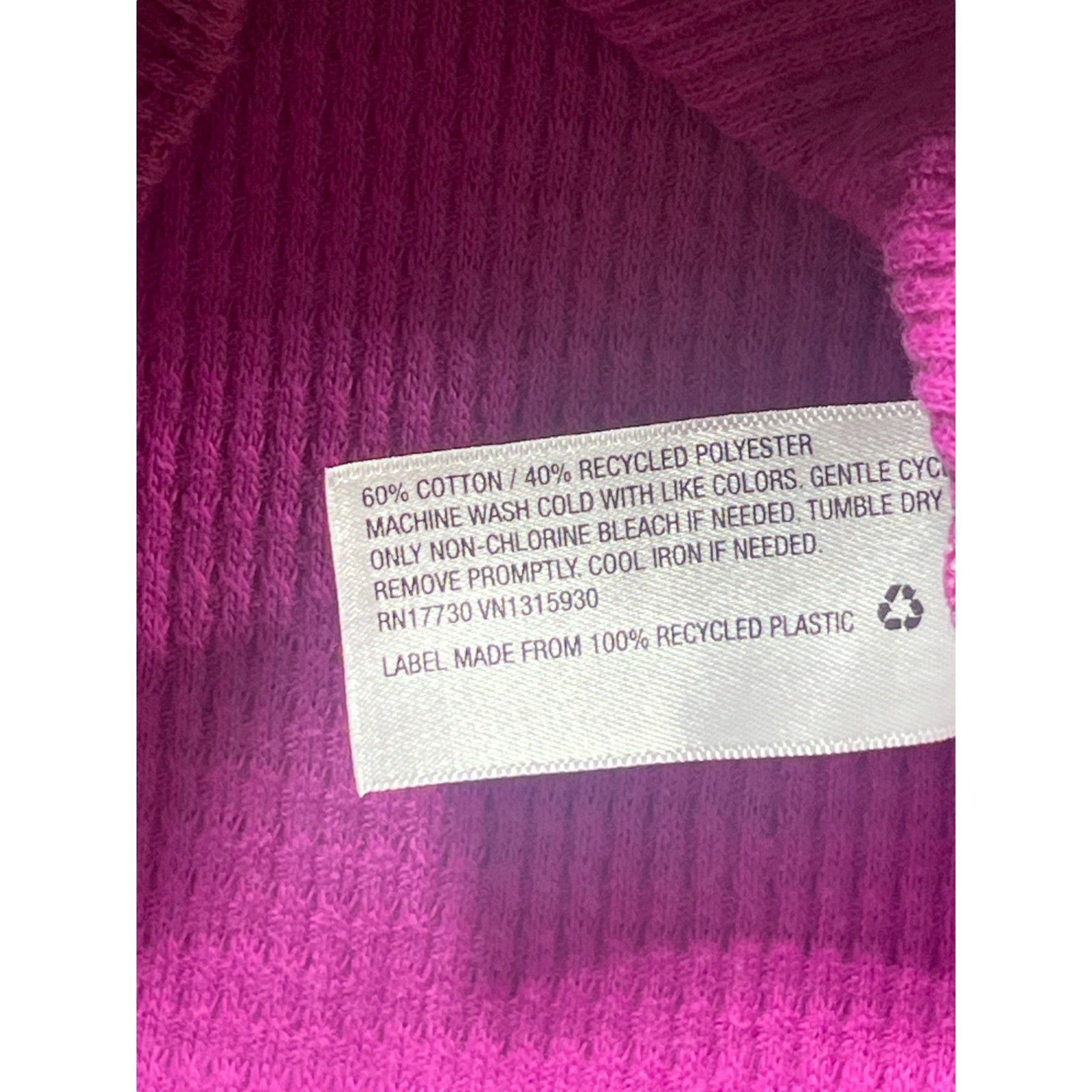 Other Knox Rose - Women's Long Sleeve Notch Neck Thermal Top - Pur Size M / US 6-8 / IT 42-44 - 12 Thumbnail