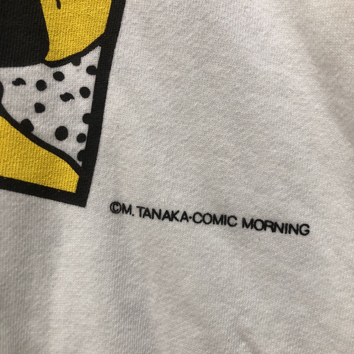 Vintage Vintage 80s amasashi Tanaka Comic Morning Sweatshirt Size US L / EU 52-54 / 3 - 3 Thumbnail